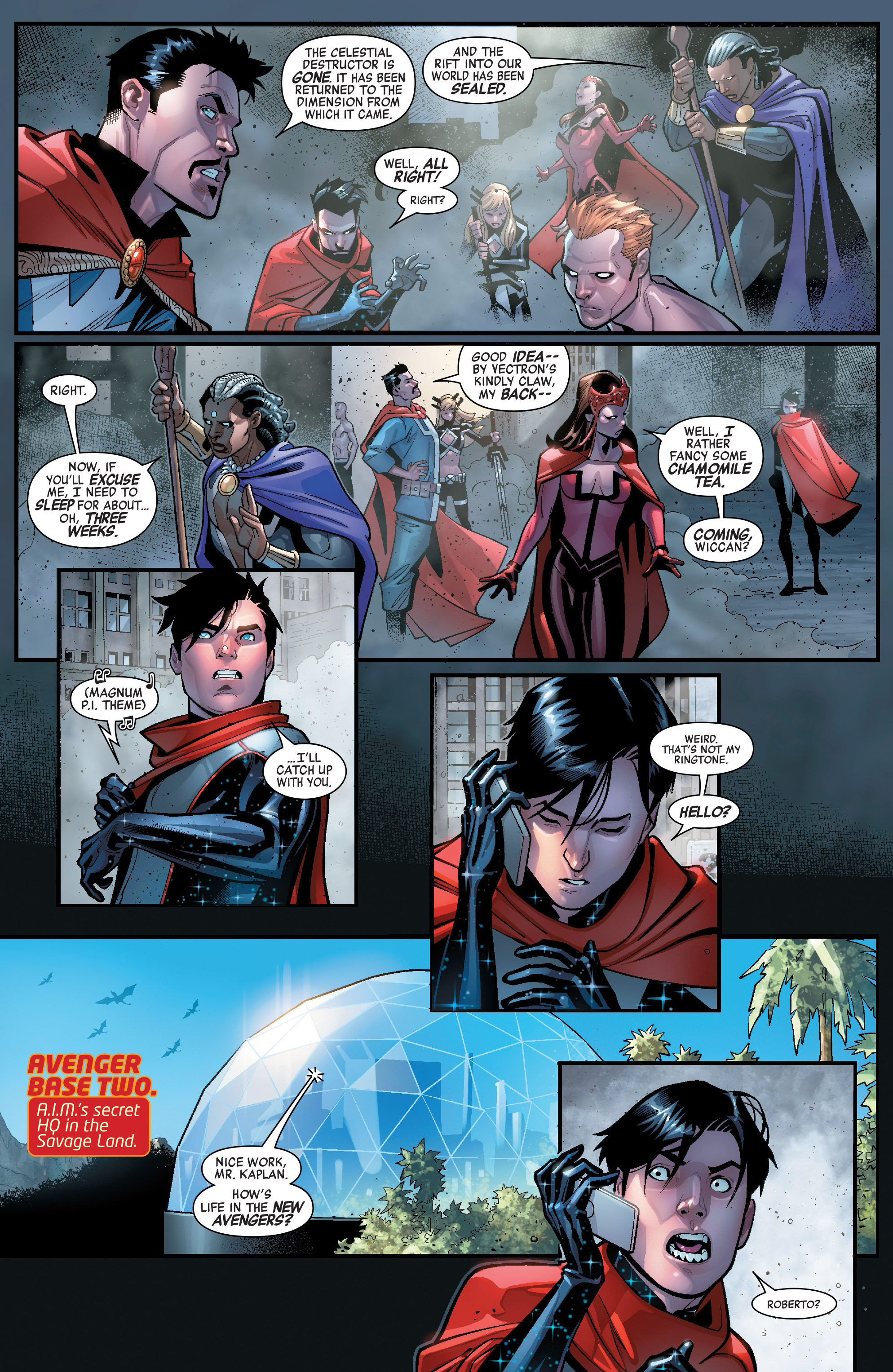 Read online New Avengers (2015) comic -  Issue #12 - 14