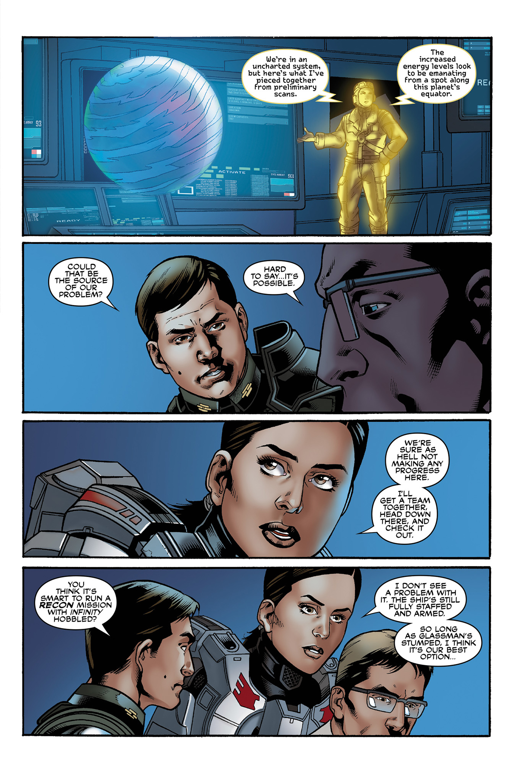 Read online Halo: Escalation comic -  Issue #13 - 23