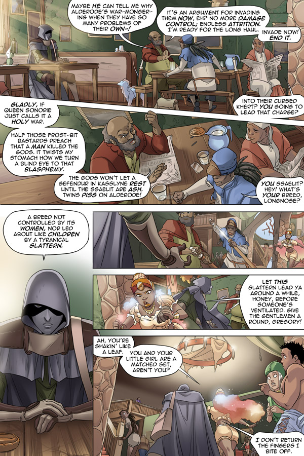 Read online Unsounded comic -  Issue #9 - 23