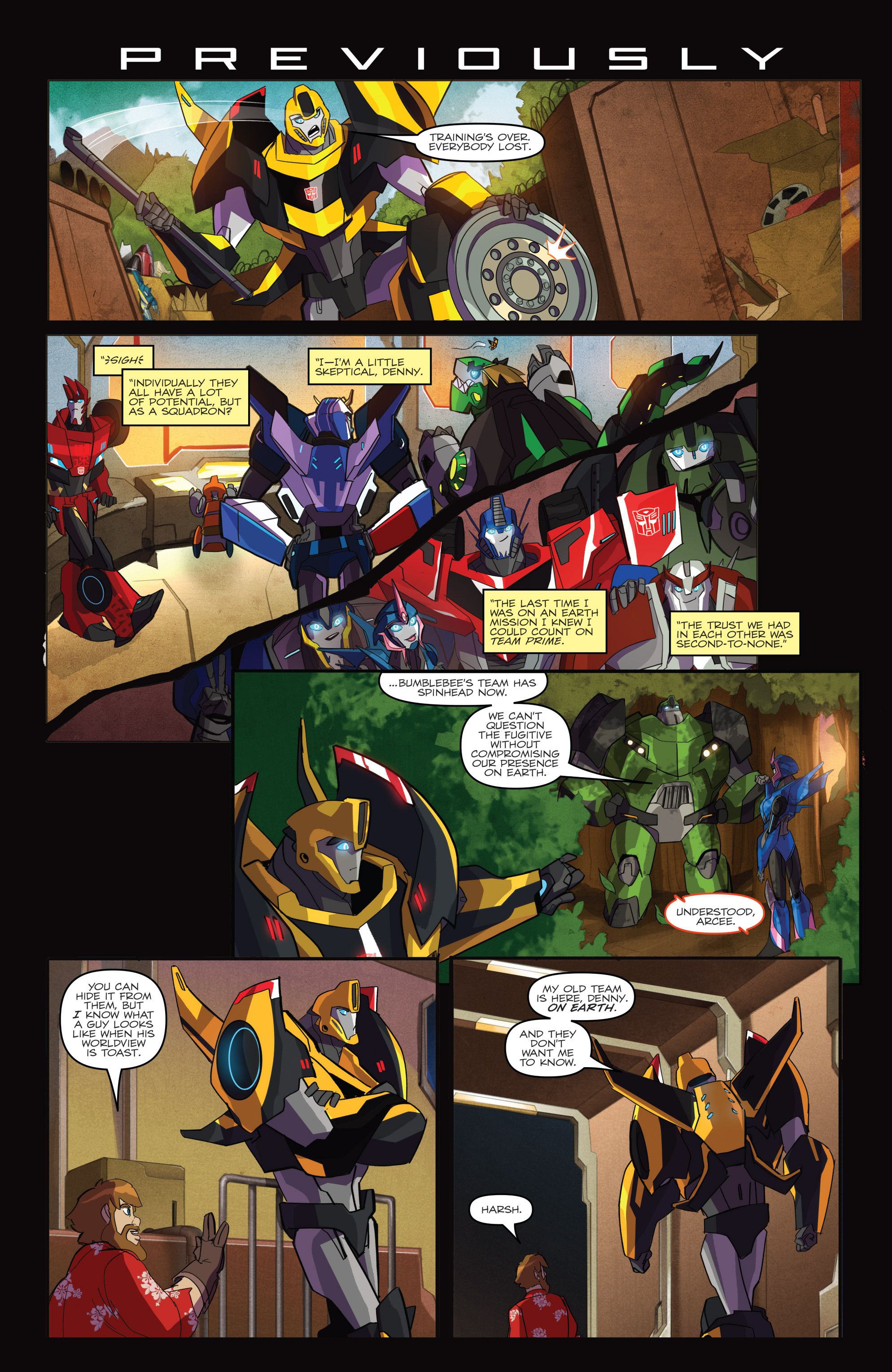 Read online Transformers: Robots In Disguise (2015) comic -  Issue #2 - 3