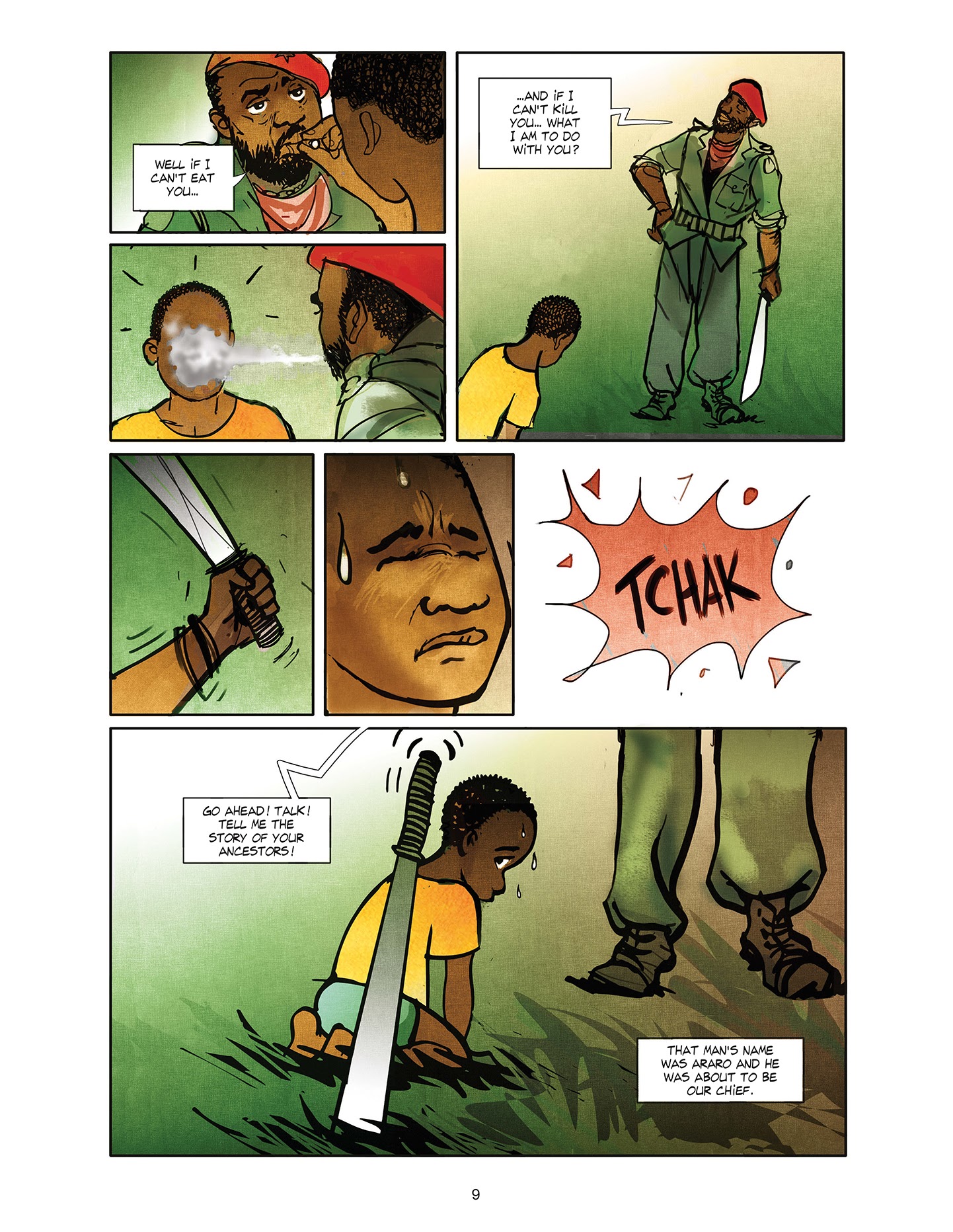 Read online Tamba, Child Soldier comic -  Issue # TPB - 10