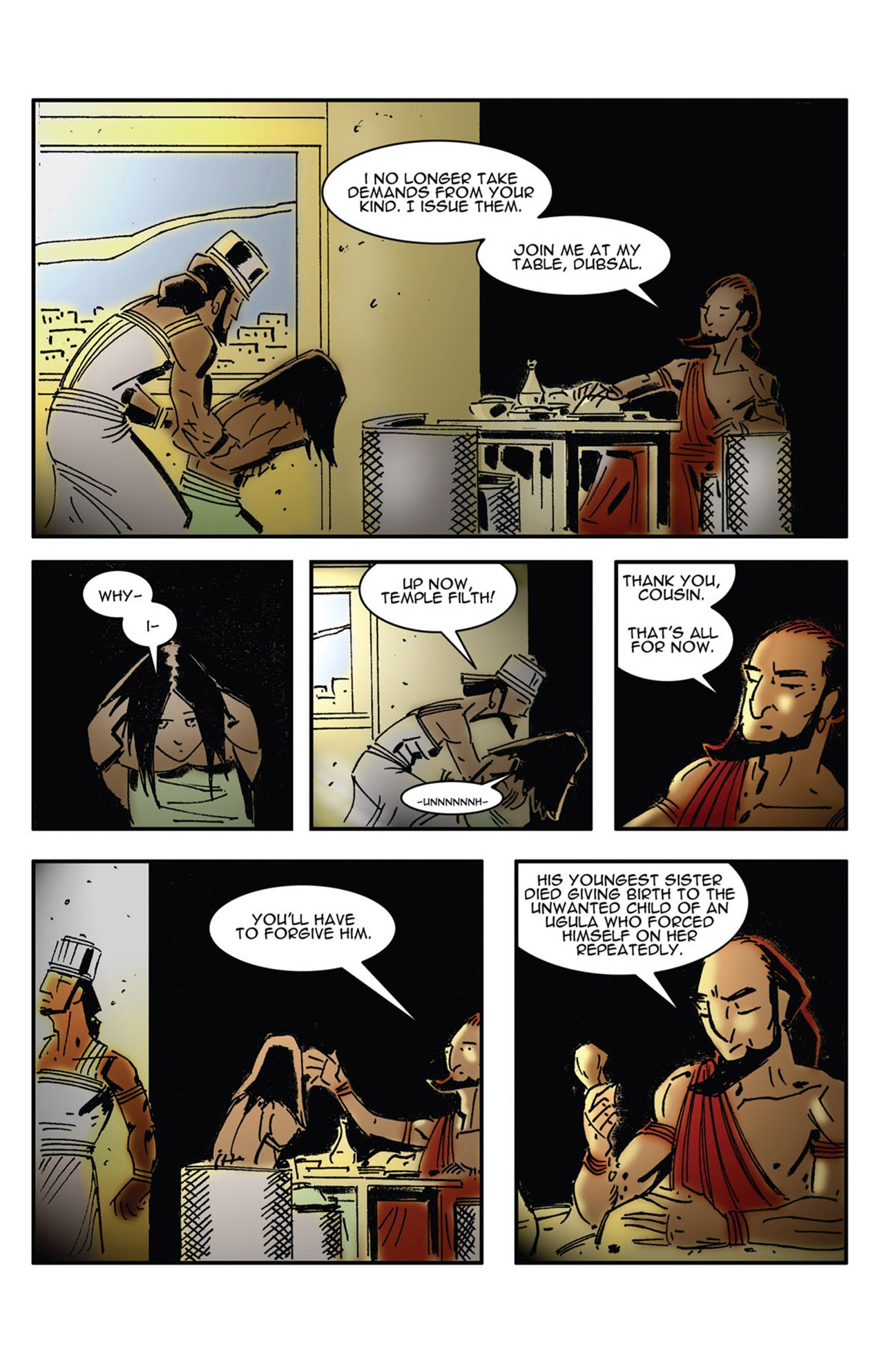 Read online Inanna's Tears comic -  Issue #4 - 14