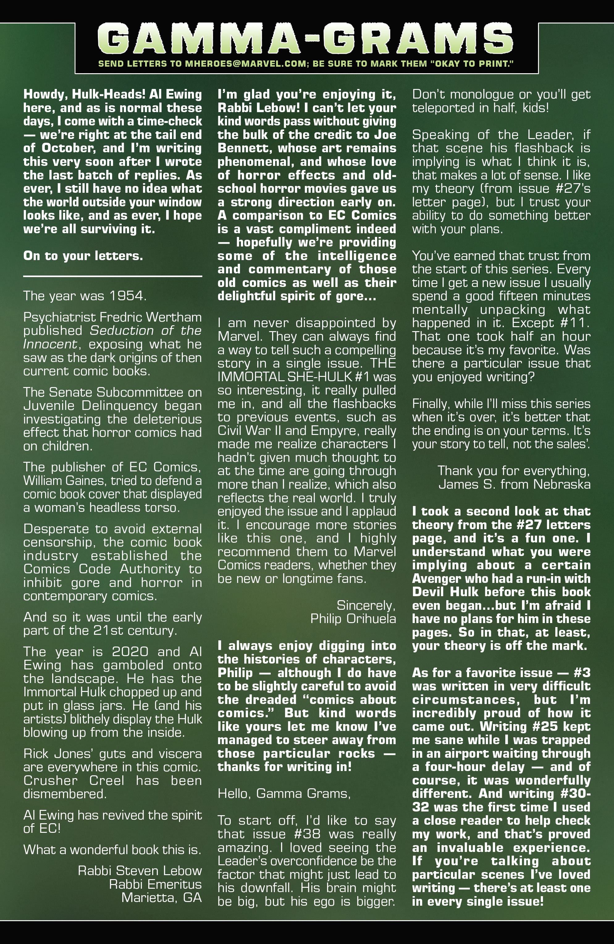 Read online Immortal Hulk comic -  Issue #43 - 21