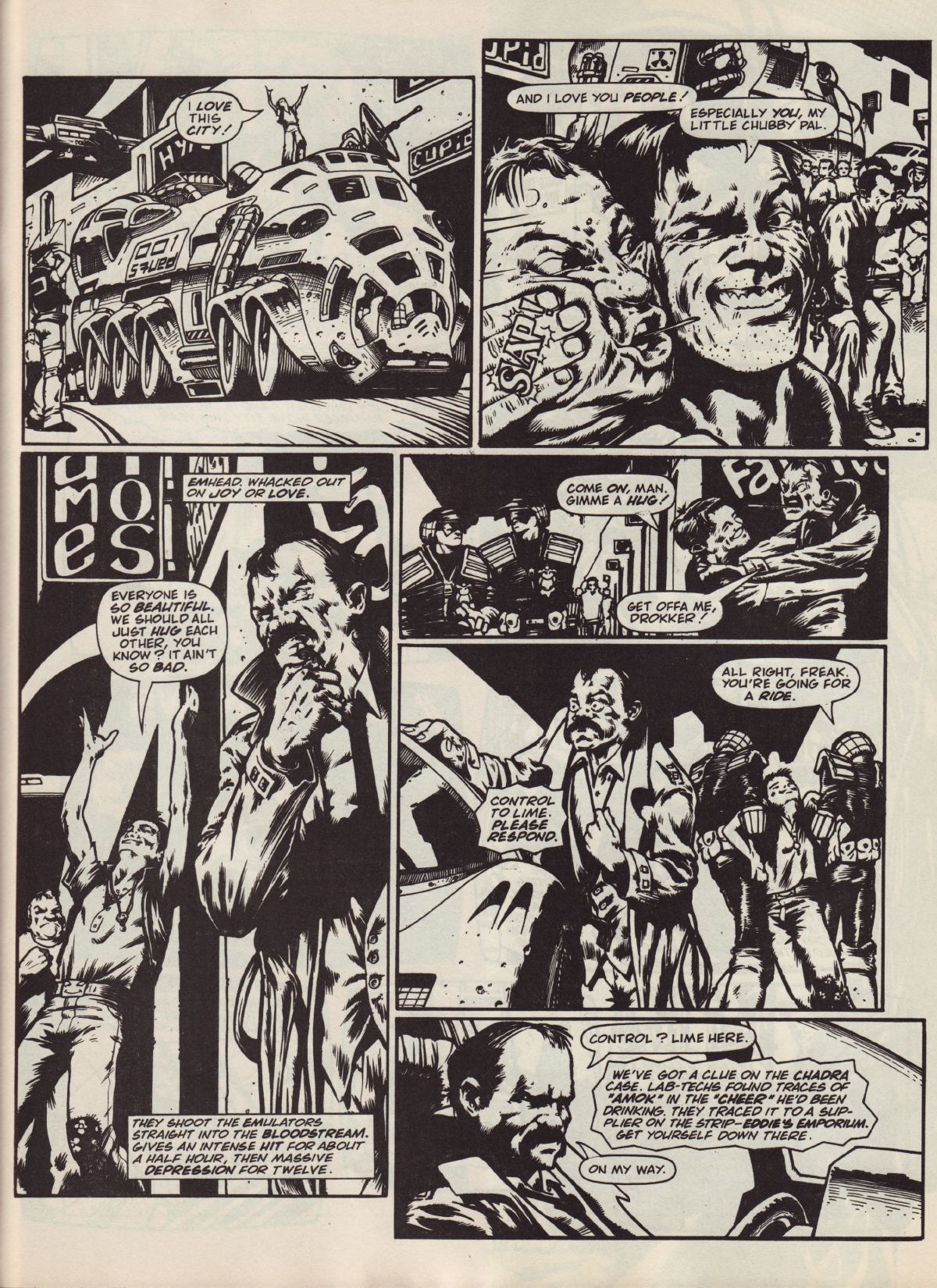 Read online Judge Dredd: The Megazine (vol. 2) comic -  Issue #74 - 34
