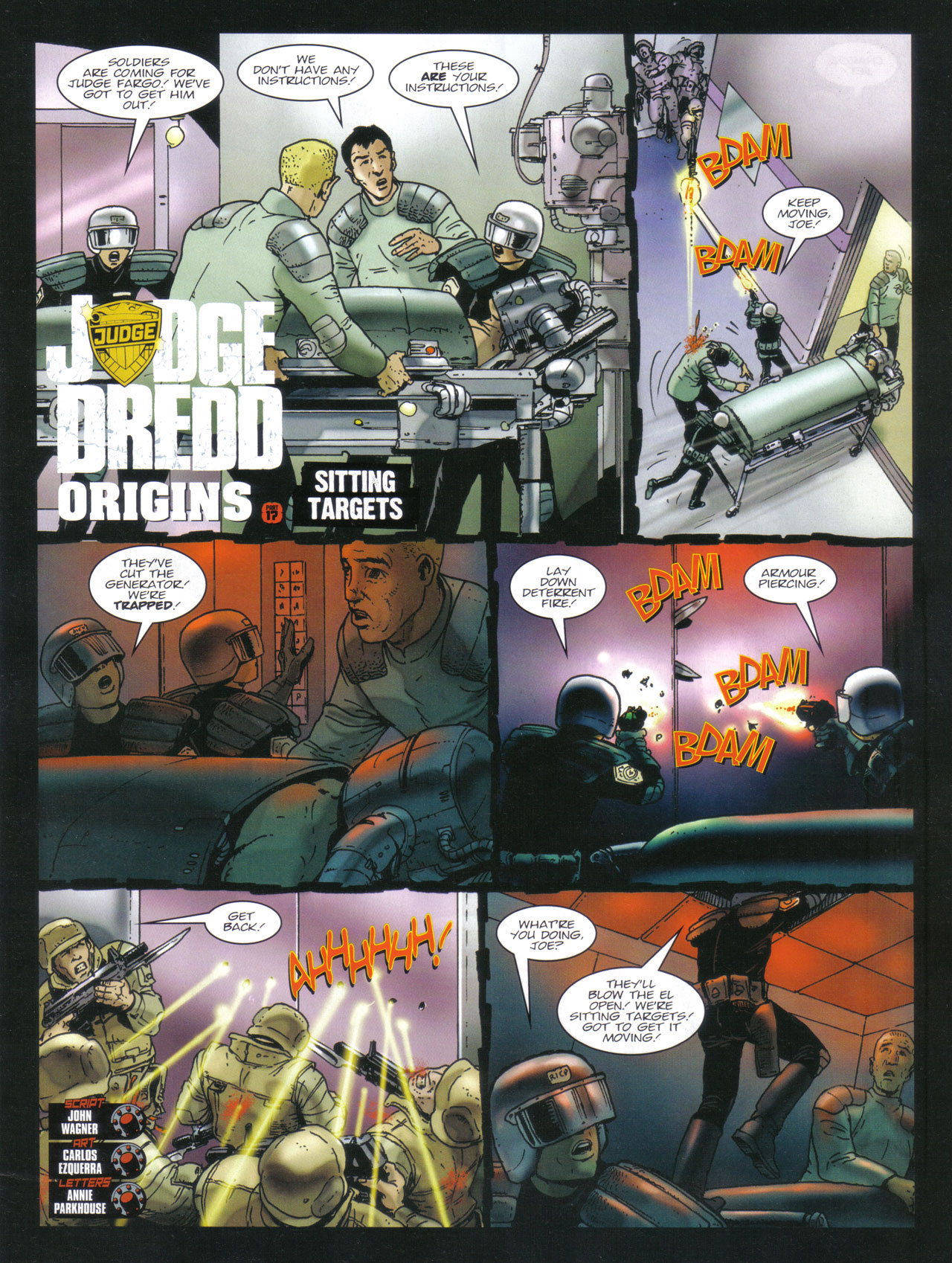 Read online Judge Dredd Origins comic -  Issue # TPB - 98