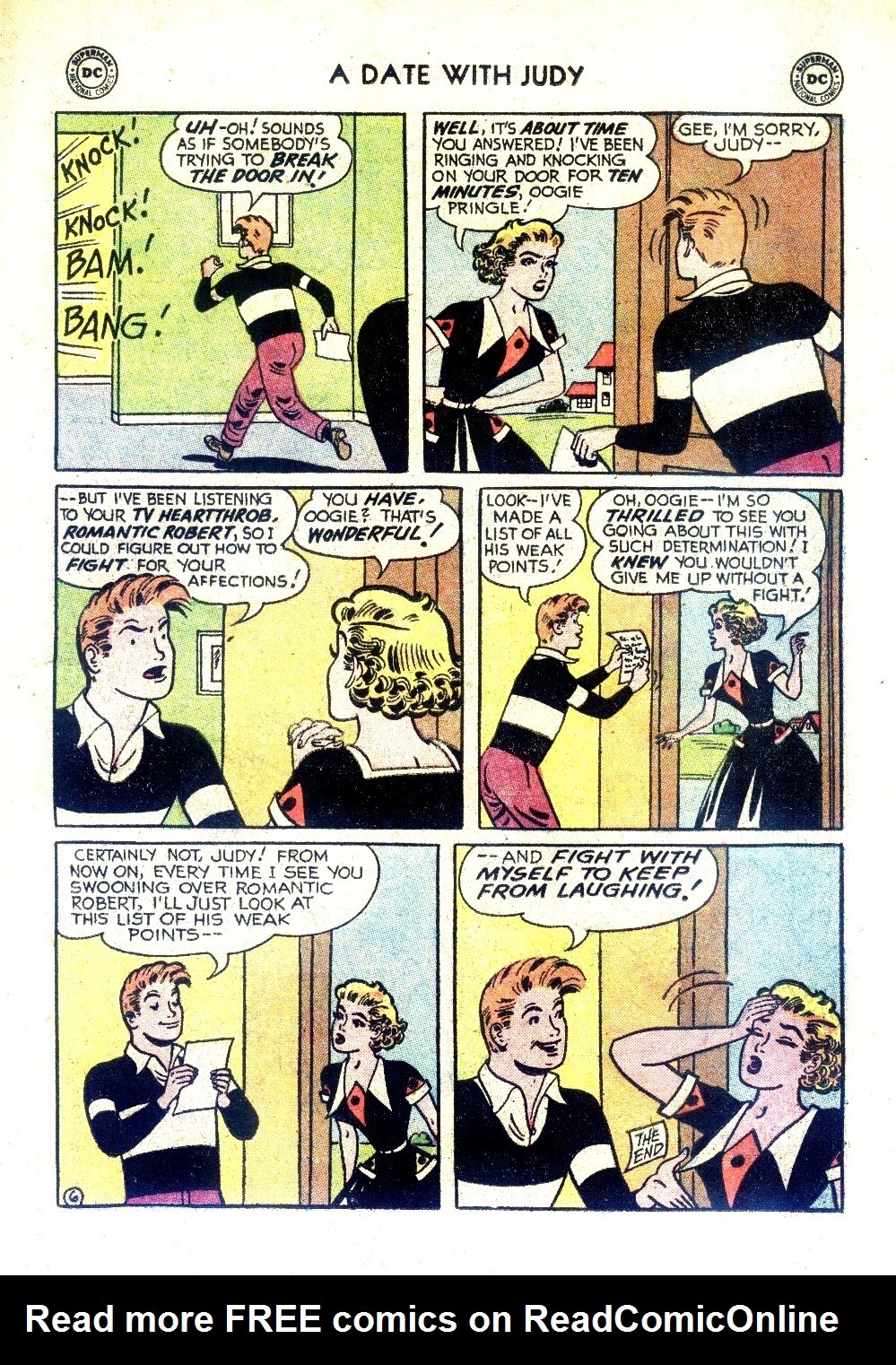 Read online A Date with Judy comic -  Issue #52 - 15