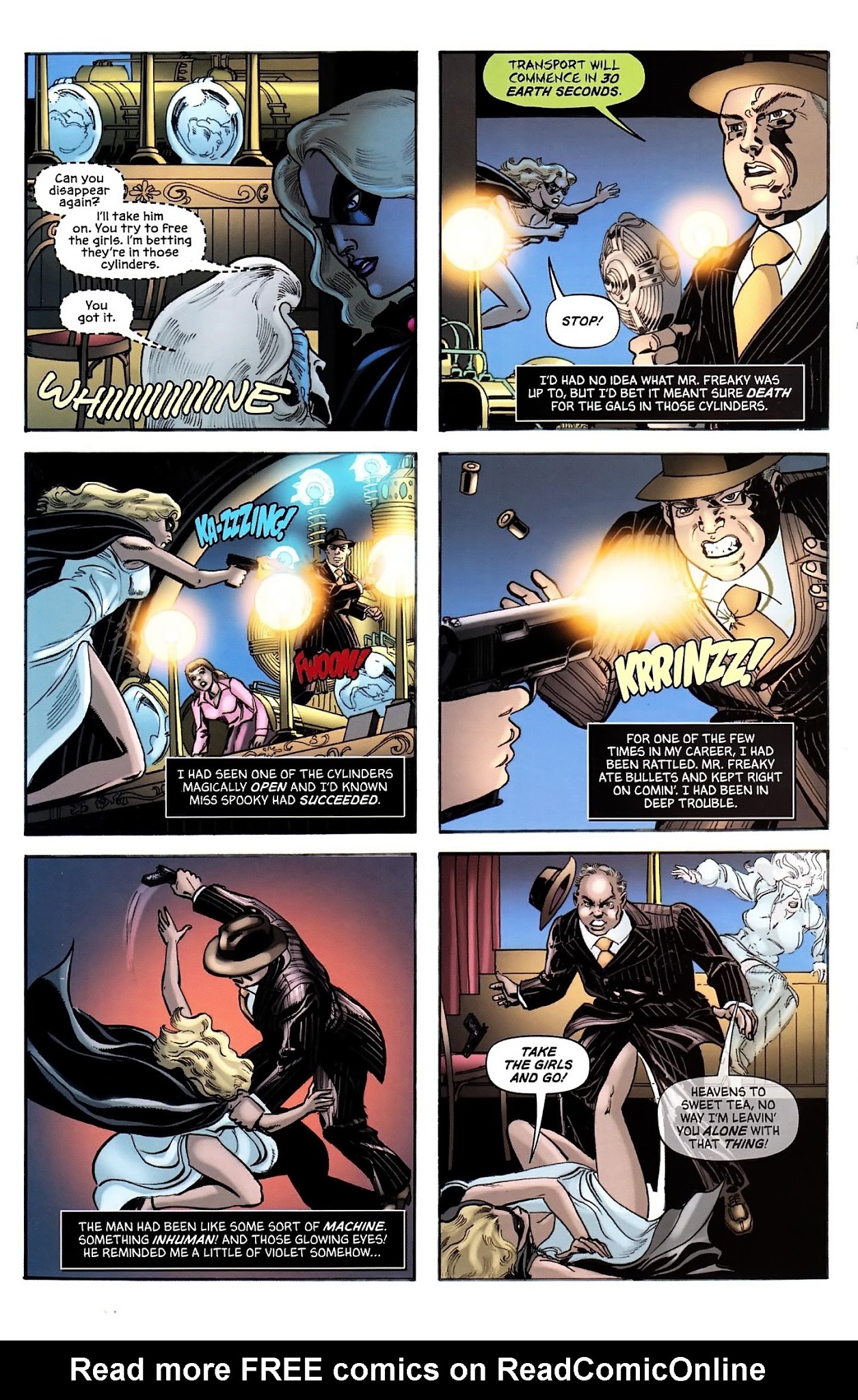 Read online Domino Lady's Threesome comic -  Issue # Full - 25