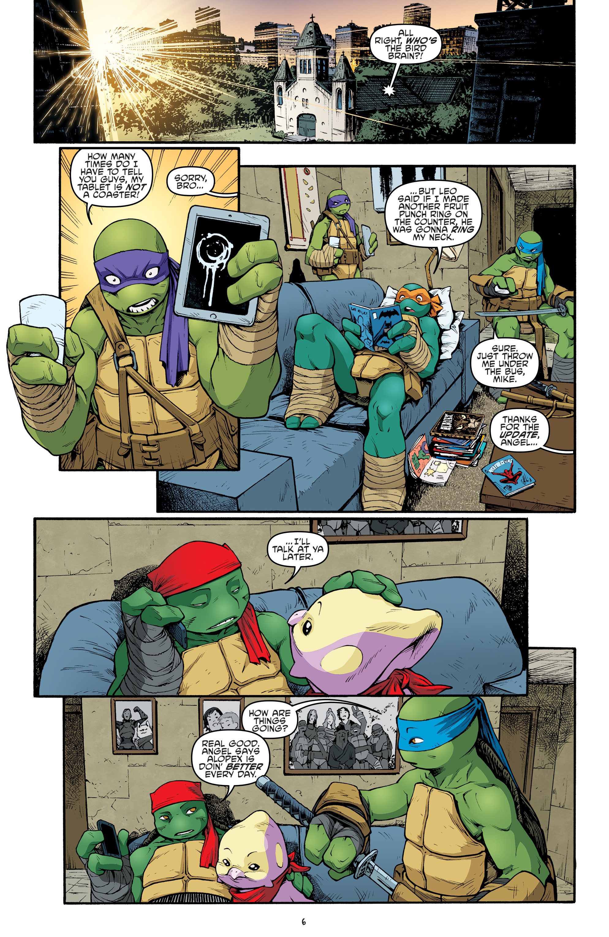 Read online Teenage Mutant Ninja Turtles (2011) comic -  Issue #67 - 8