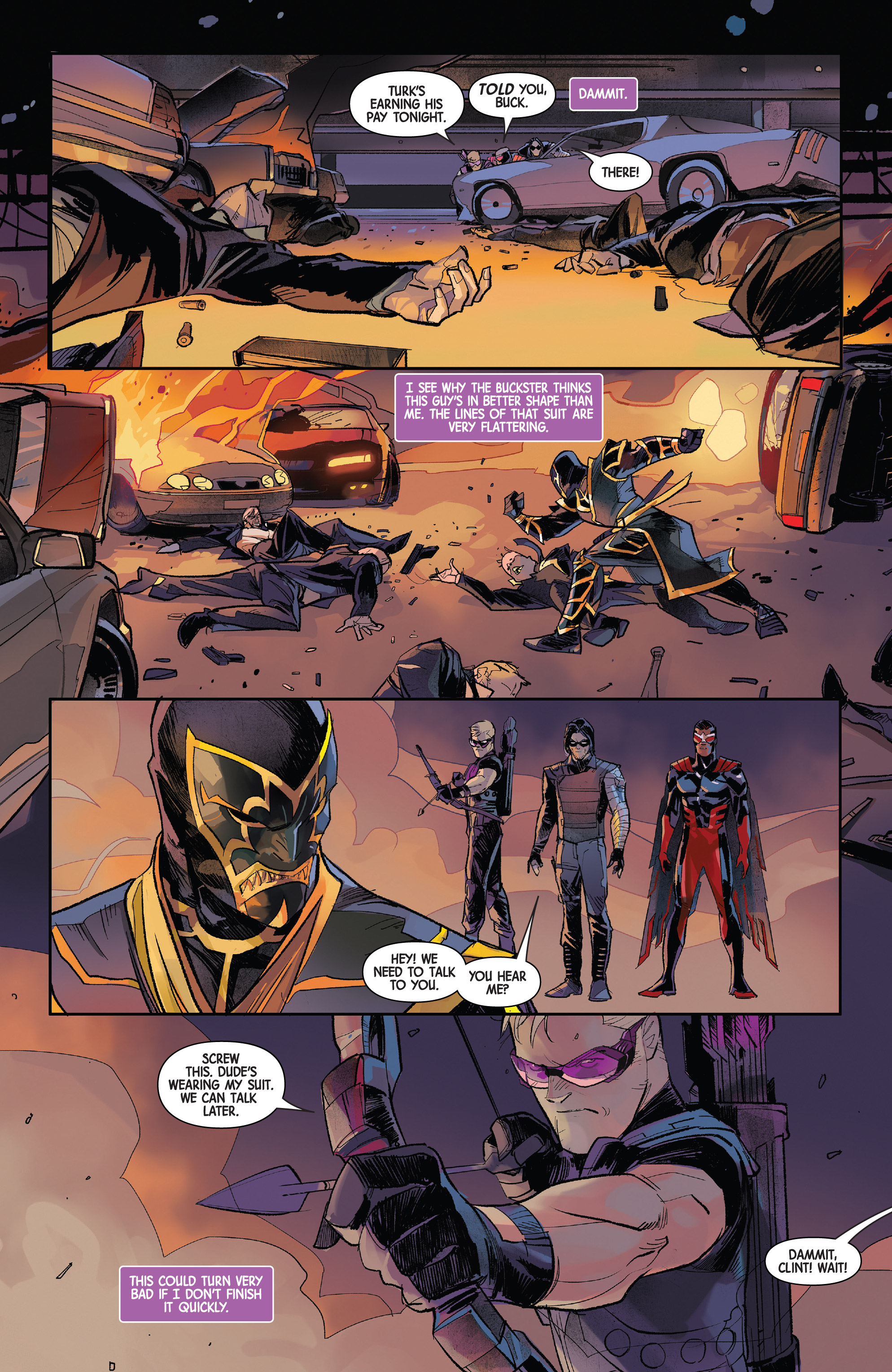 Read online Hawkeye: Freefall comic -  Issue #1 - 21