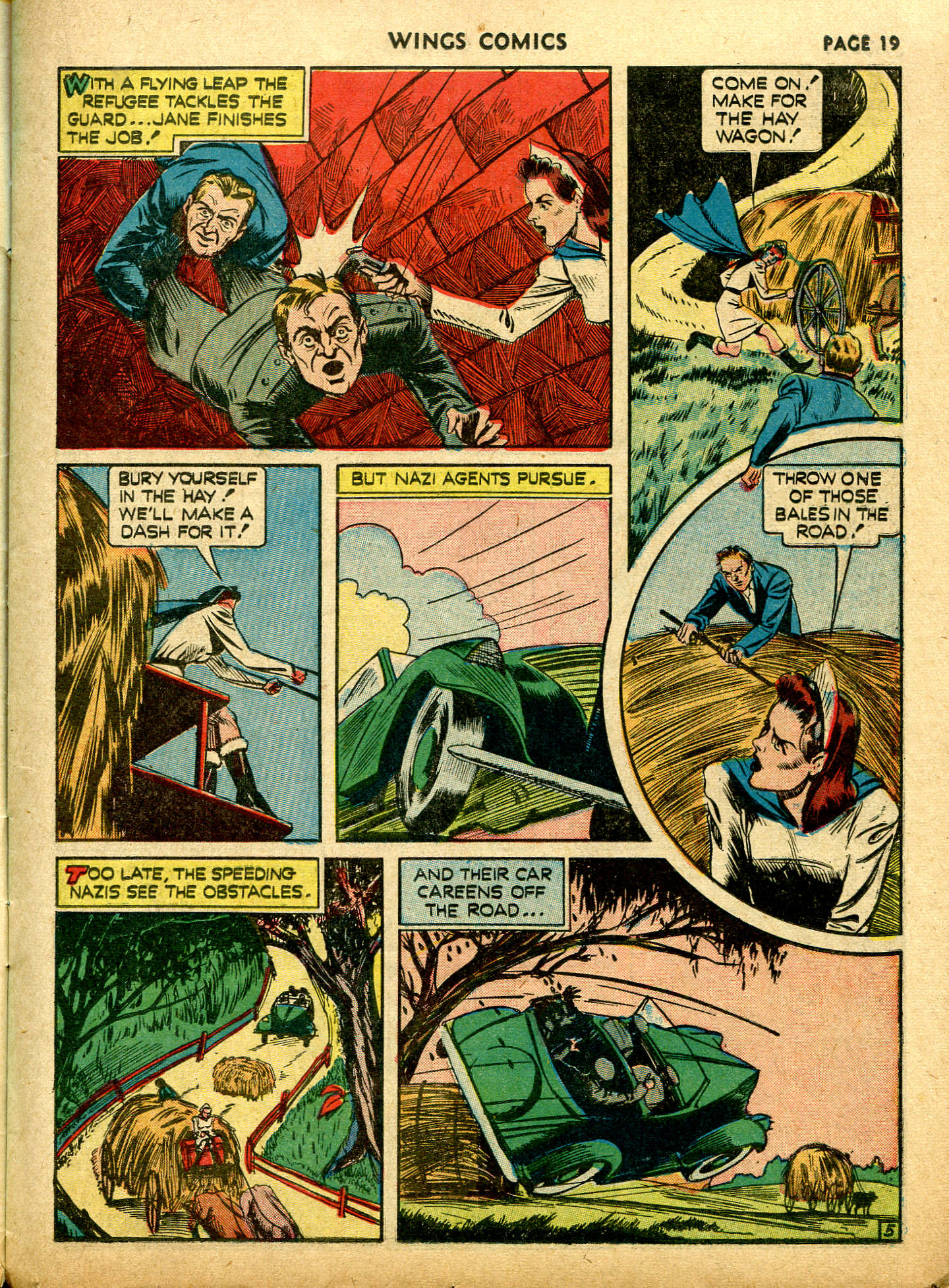 Read online Wings Comics comic -  Issue #12 - 21