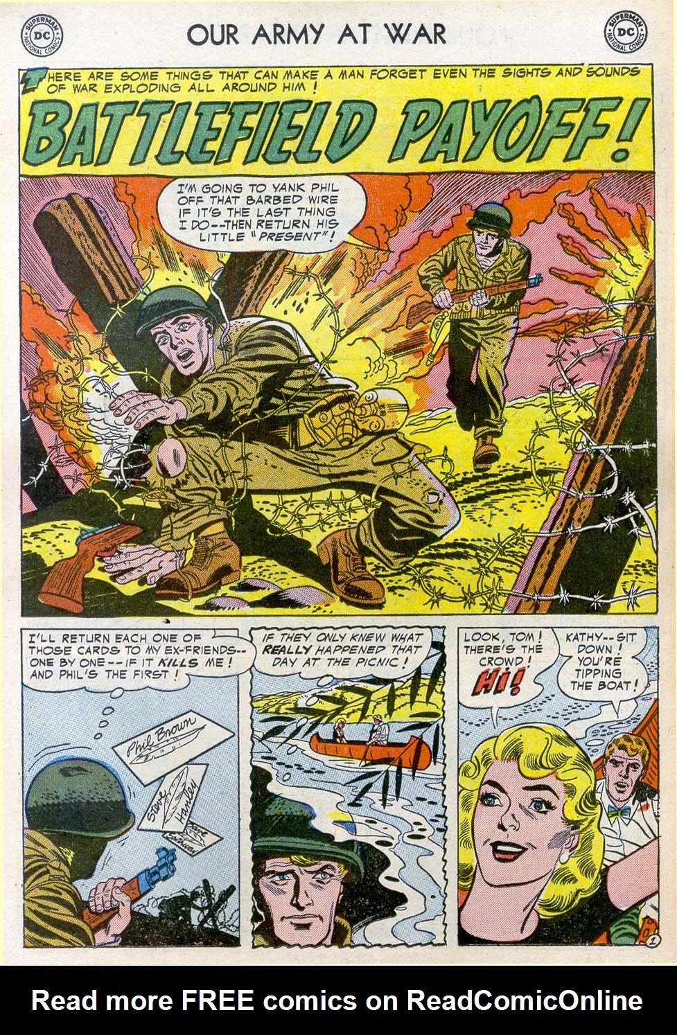 Read online Our Army at War (1952) comic -  Issue #30 - 11