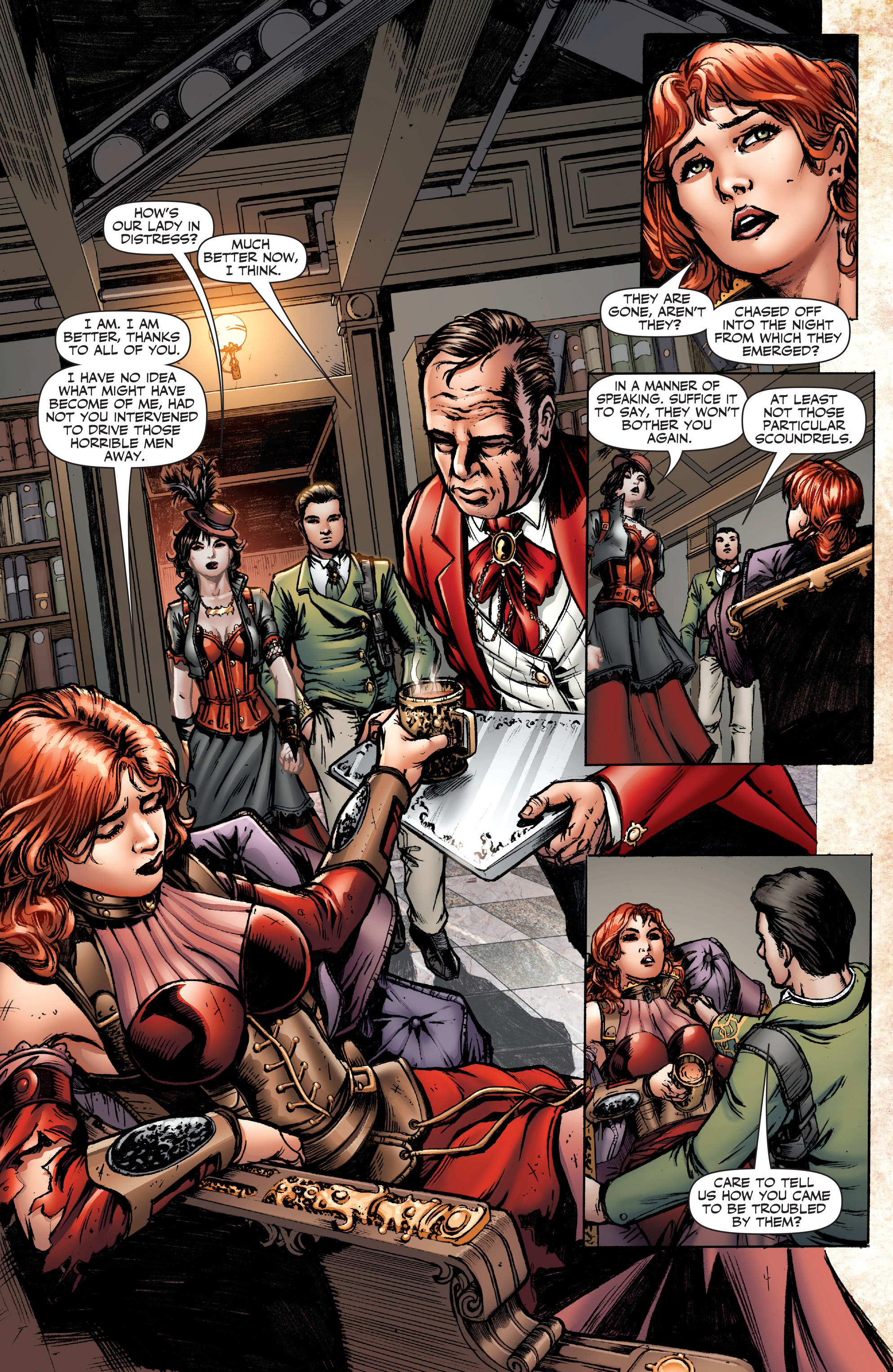 Read online Legenderry: A Steampunk Adventure comic -  Issue #1 - 17