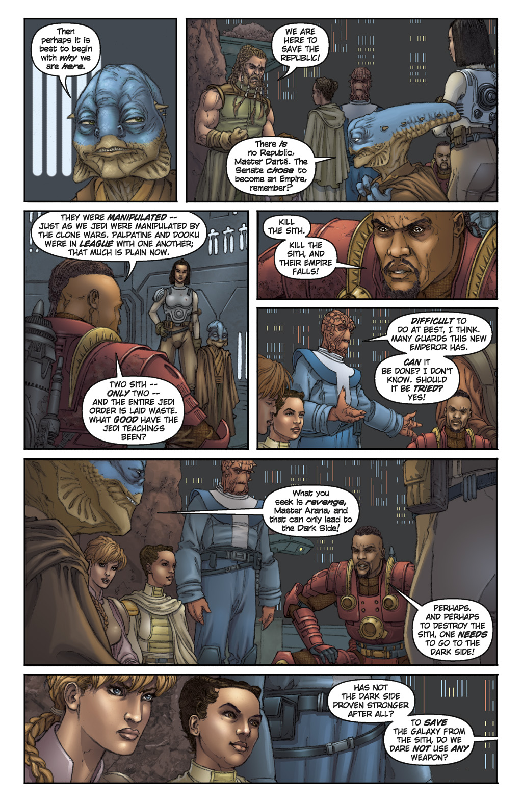 Read online Star Wars: Clone Wars comic -  Issue # TPB 9 - 126