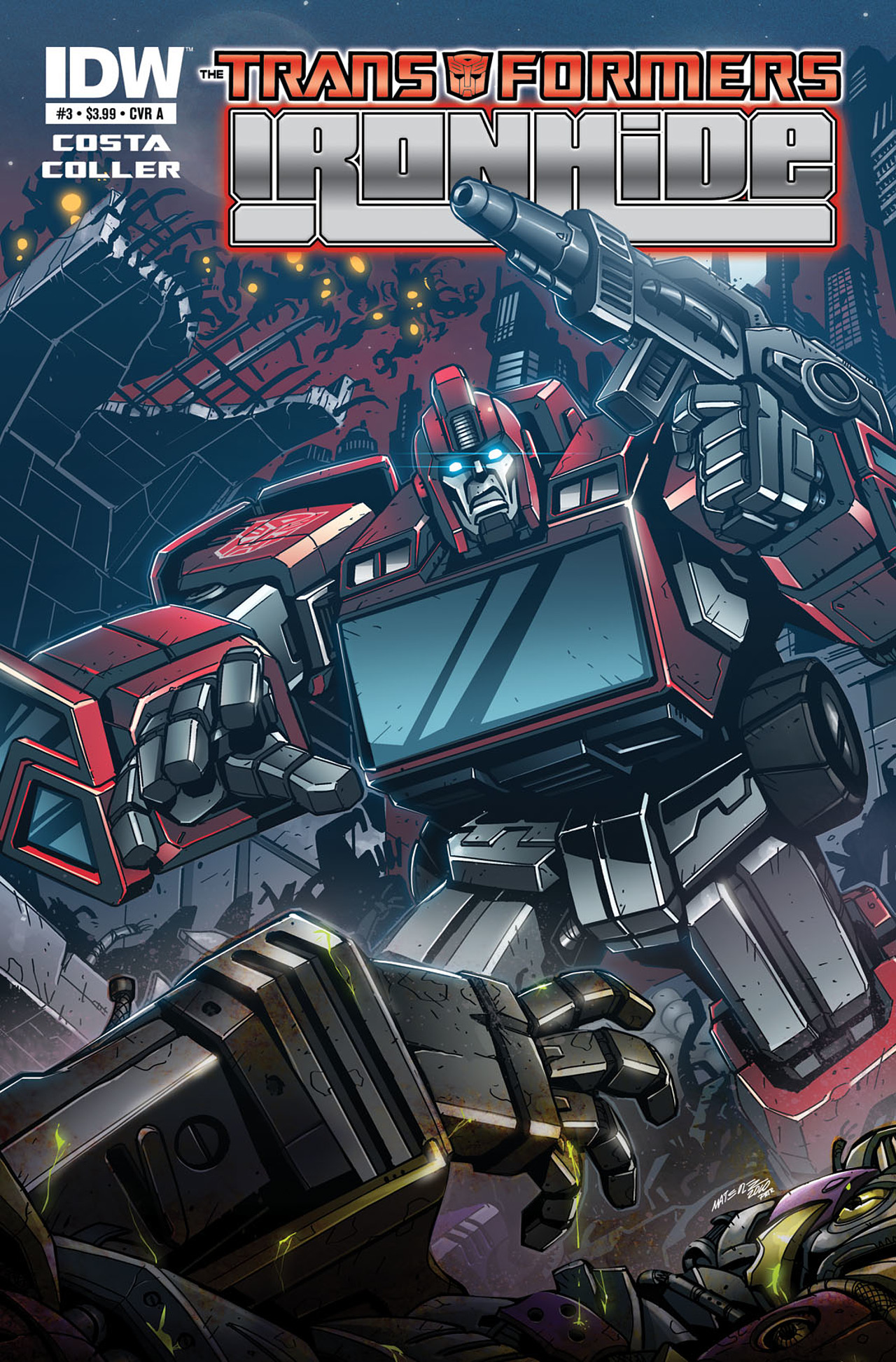 Read online The Transformers: Ironhide comic -  Issue #3 - 1