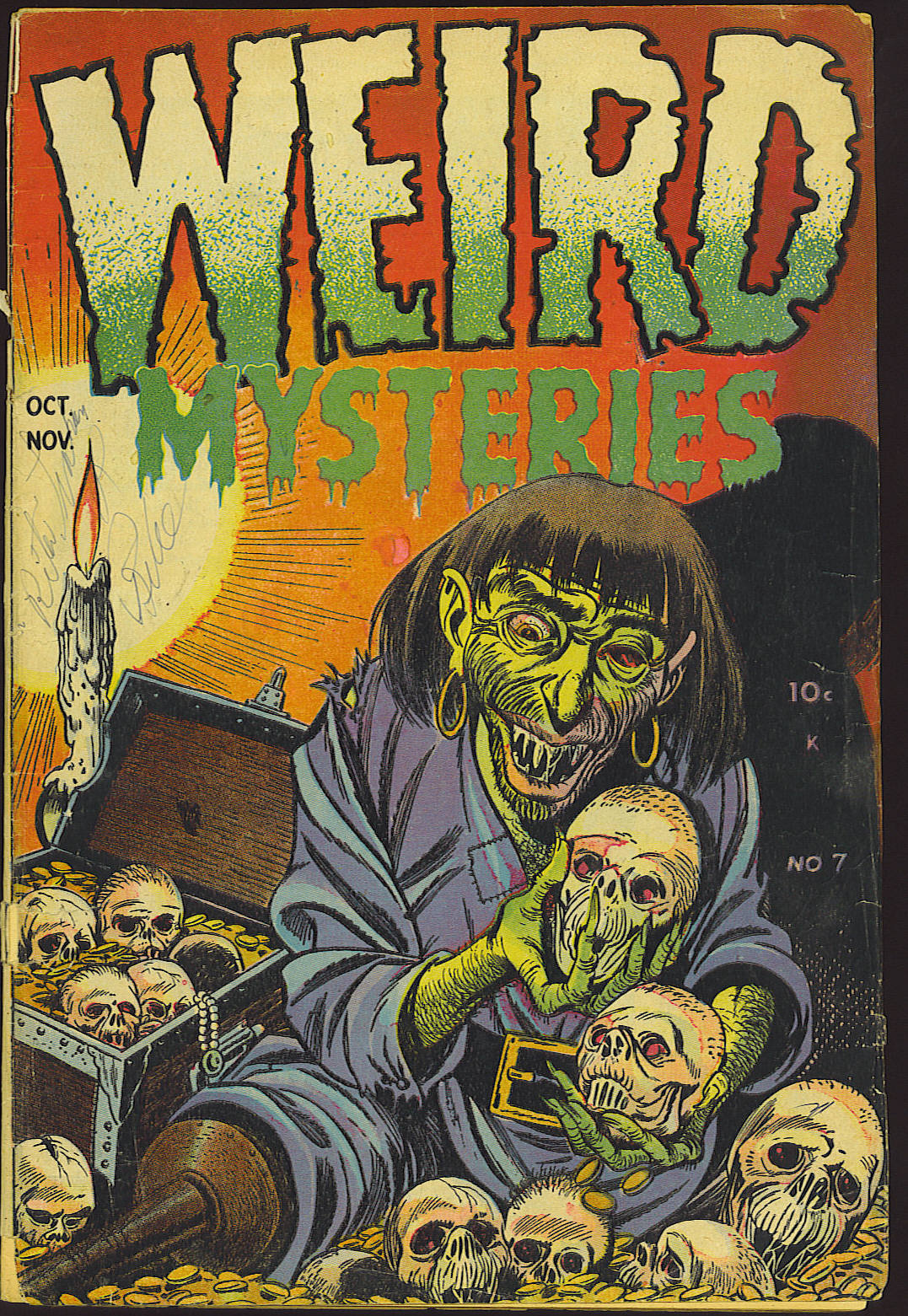 Read online Weird Mysteries (1952) comic -  Issue #7 - 1