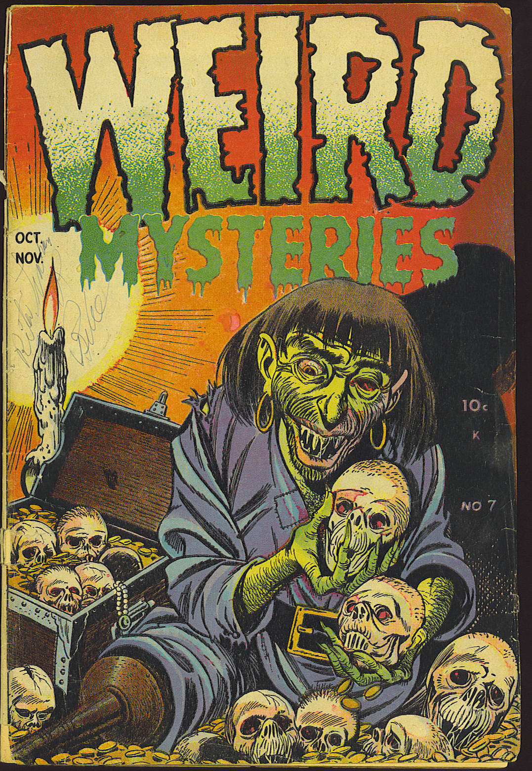 Weird Mysteries (1952) issue 7 - Page 1
