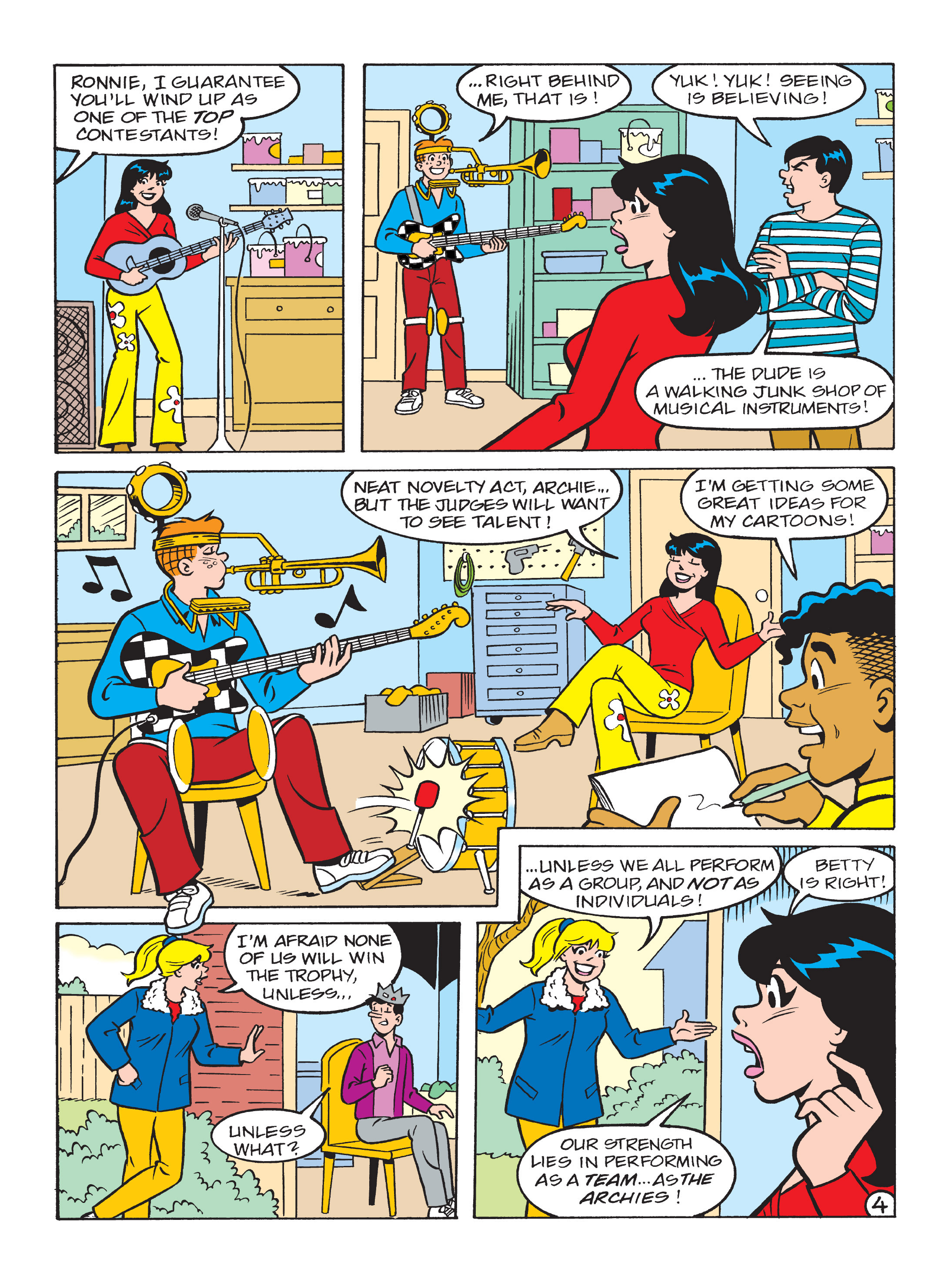 Read online Archie 75th Anniversary Digest comic -  Issue #3 - 205