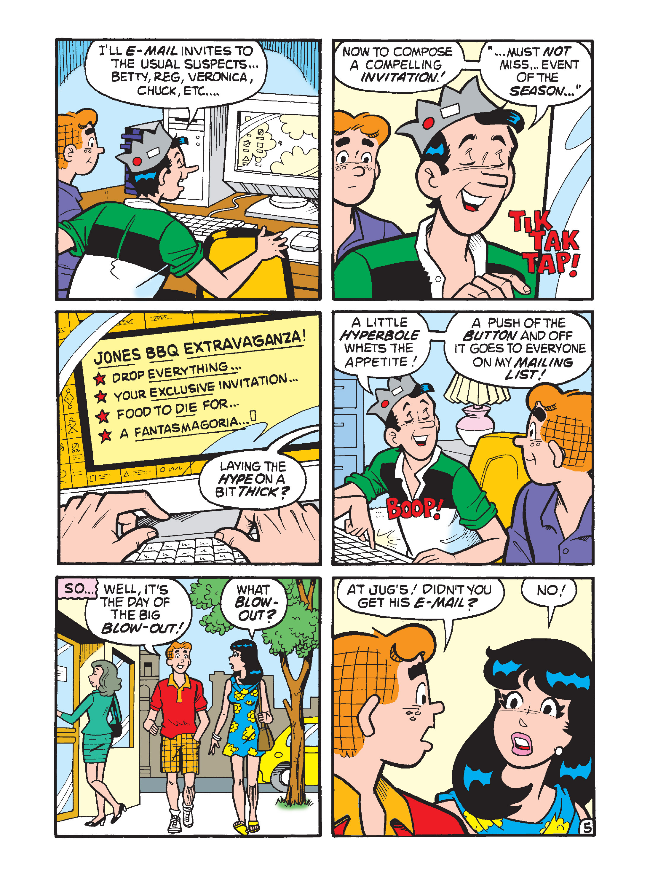 Read online Jughead and Archie Double Digest comic -  Issue #5 - 204