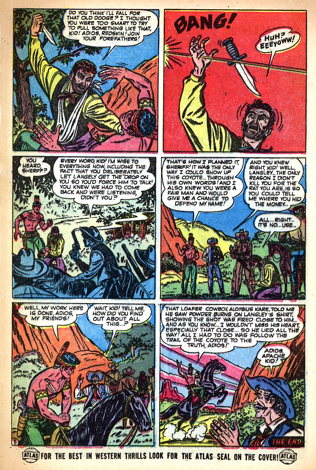 Read online Apache Kid comic -  Issue #12 - 16
