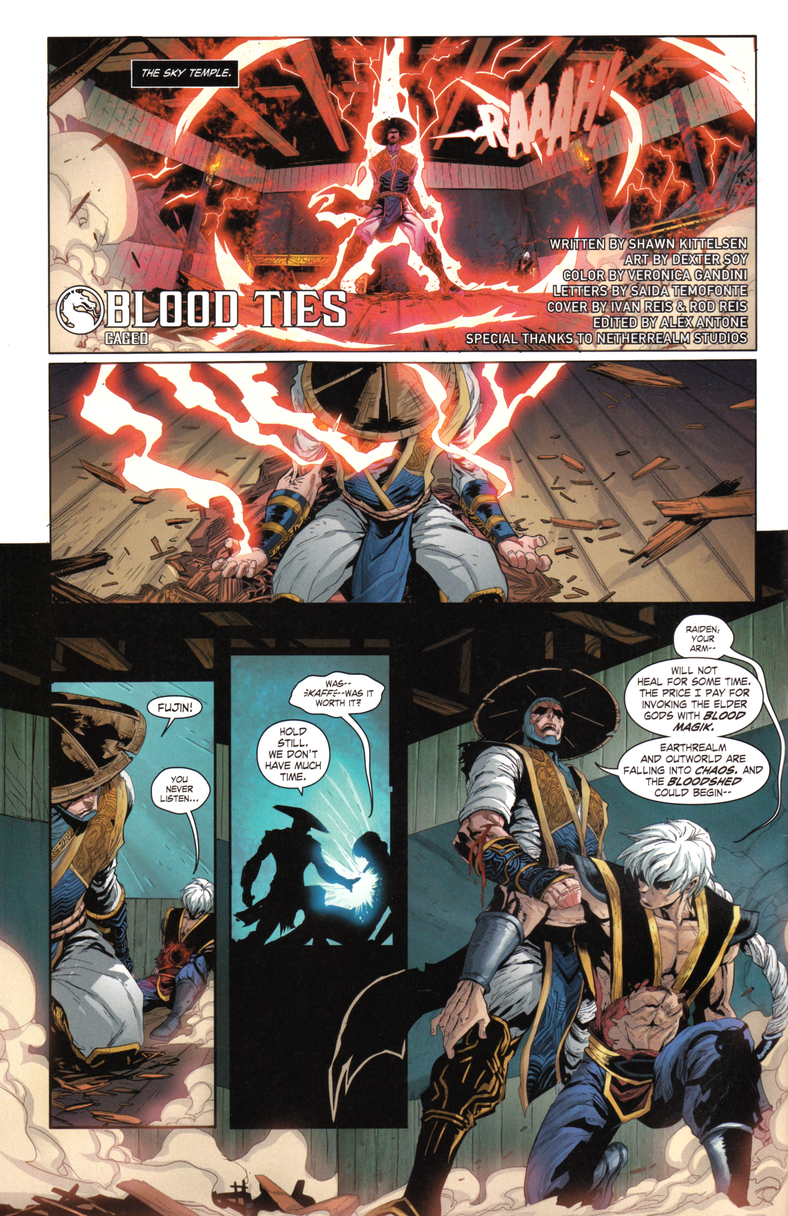 Read online Mortal Kombat X [II] comic -  Issue #2 - 4