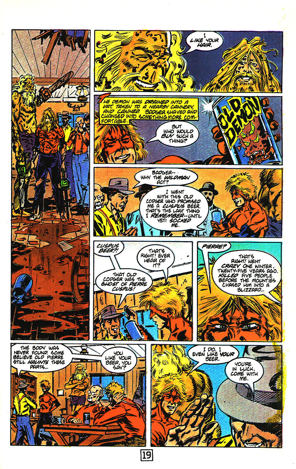 Read online The Badger comic -  Issue #28 - 23