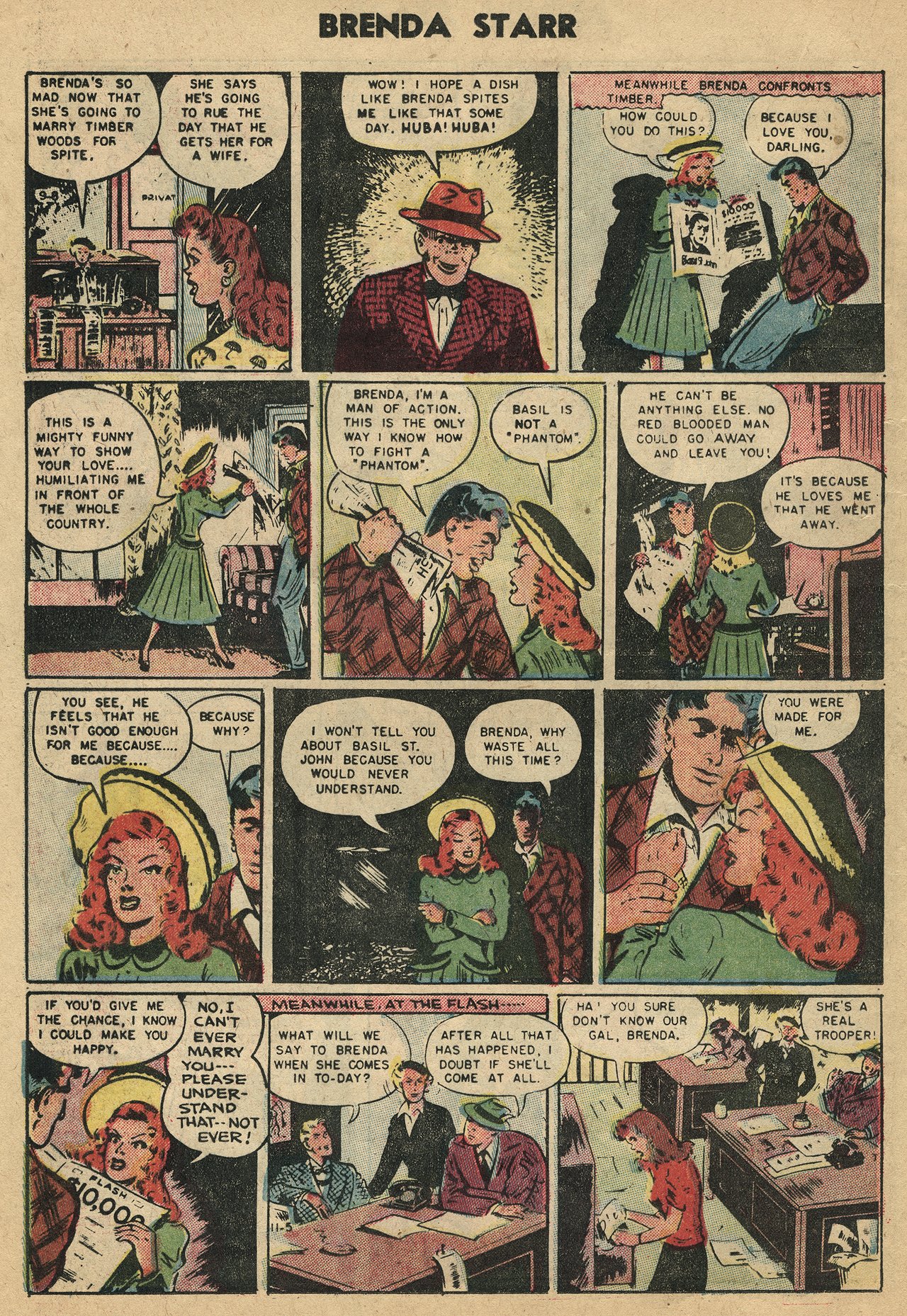 Read online Brenda Starr (1948) comic -  Issue #14 - 20