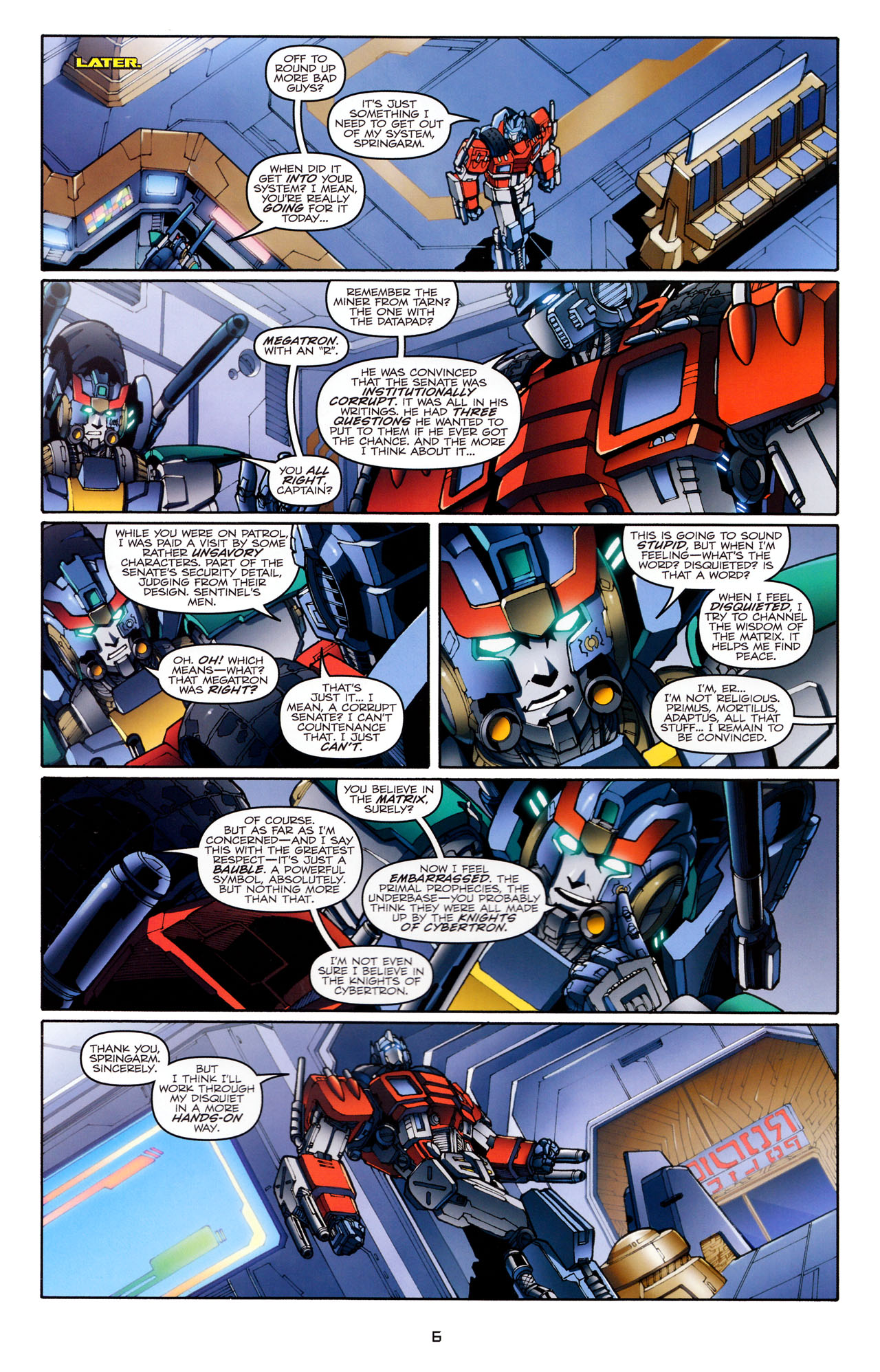 Read online The Transformers (2009) comic -  Issue #23 - 9