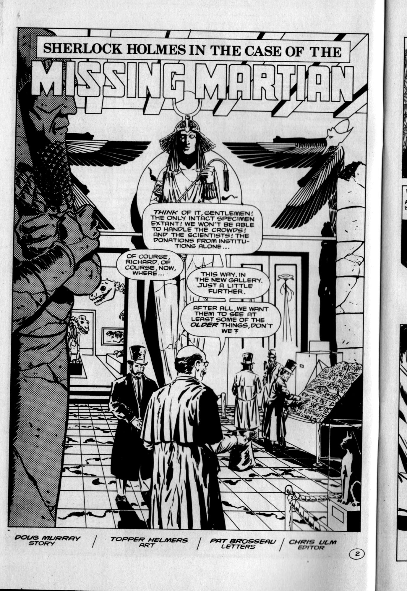 Read online Sherlock Holmes in the Case of the Missing Martian comic -  Issue #1 - 4