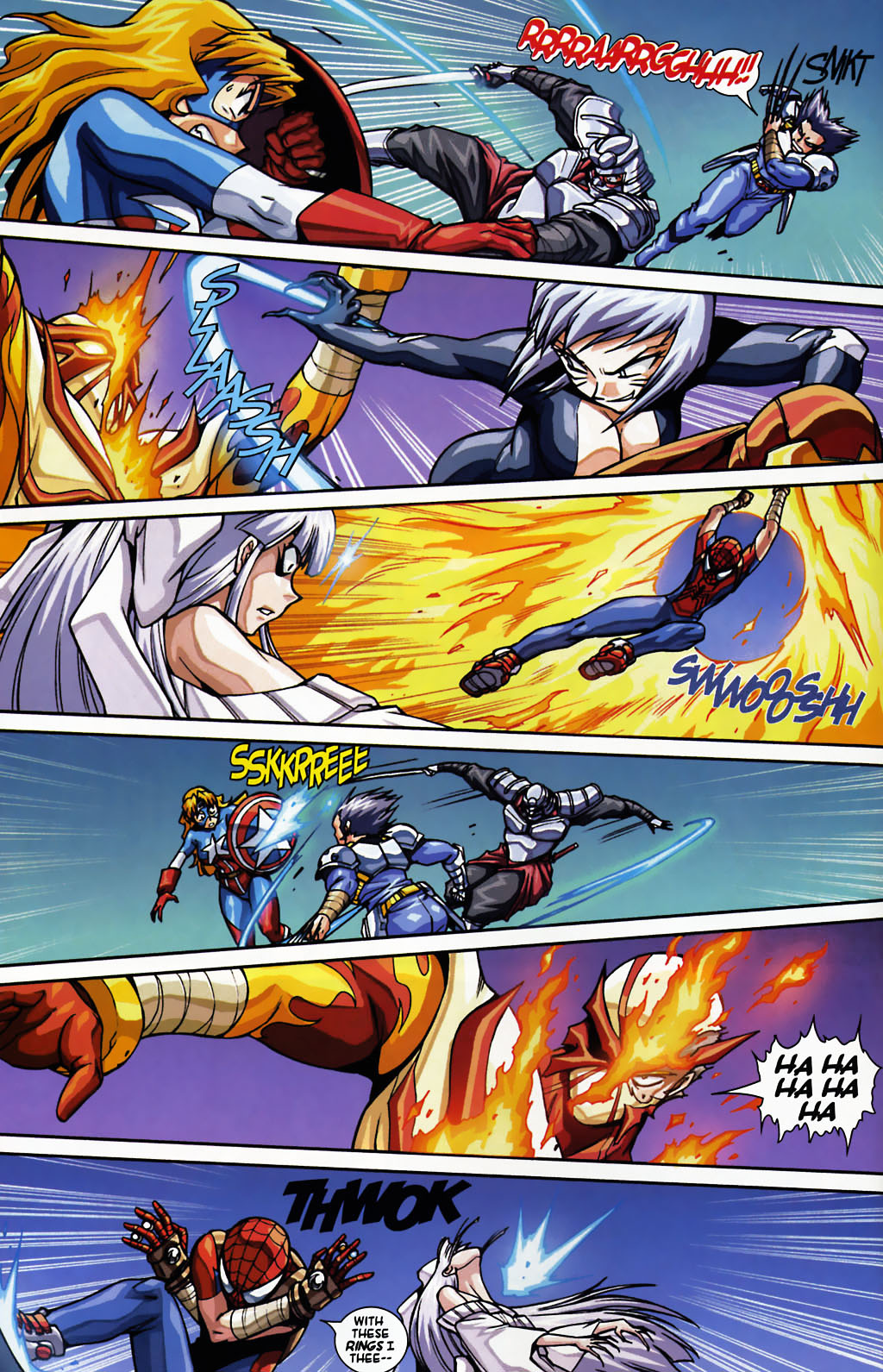 Read online New Mangaverse comic -  Issue #5 - 4