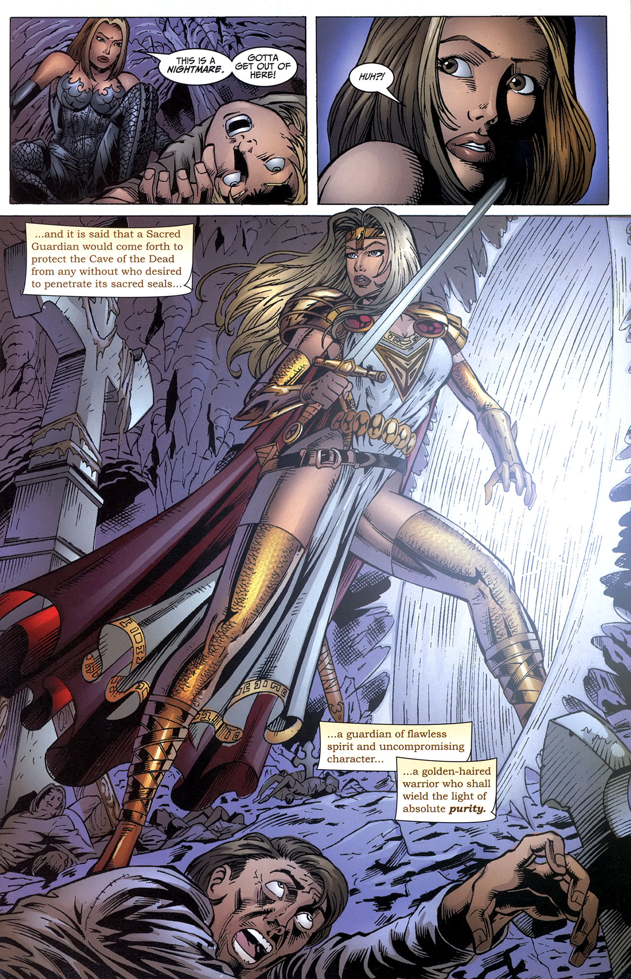 Read online Alley Cat Vs. Lady Pendragon comic -  Issue # Full - 7