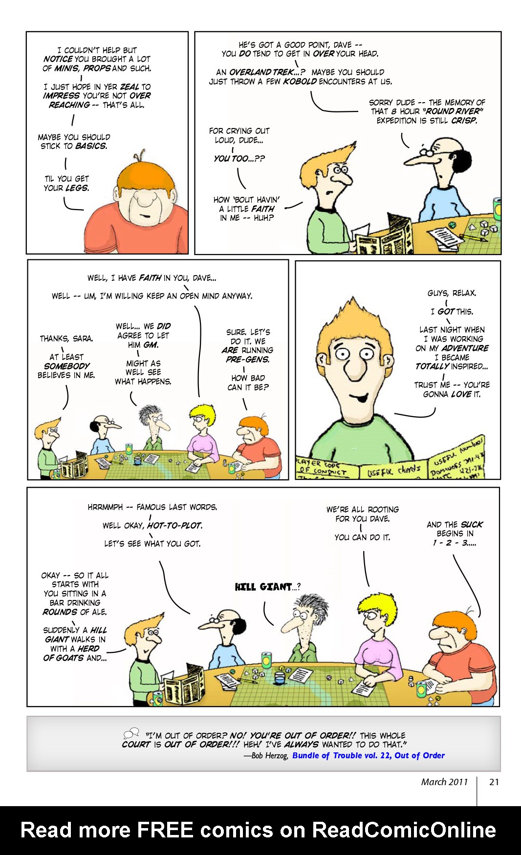 Read online Knights of the Dinner Table comic -  Issue #173 - 23