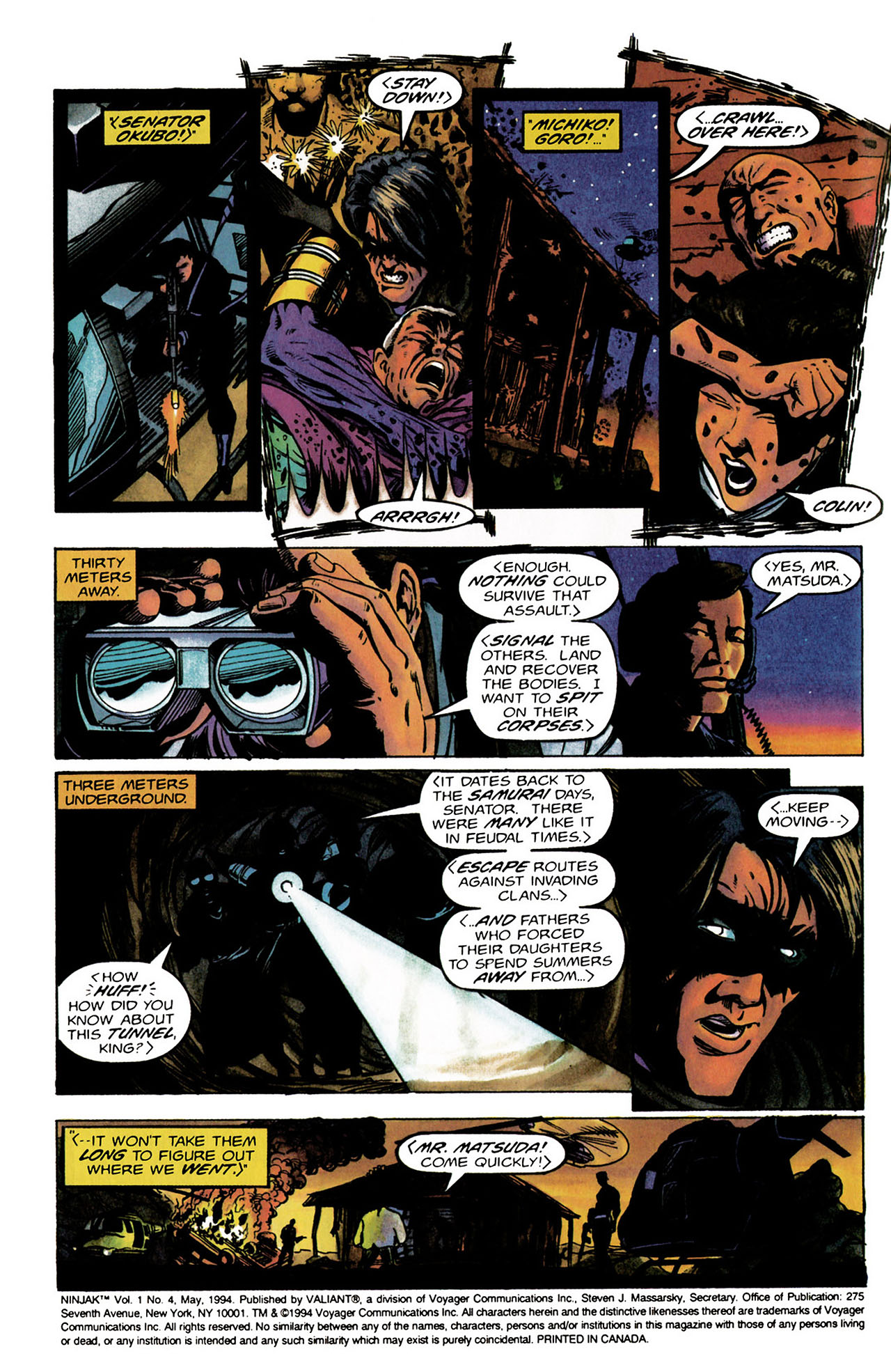 Read online Ninjak (1994) comic -  Issue #4 - 4