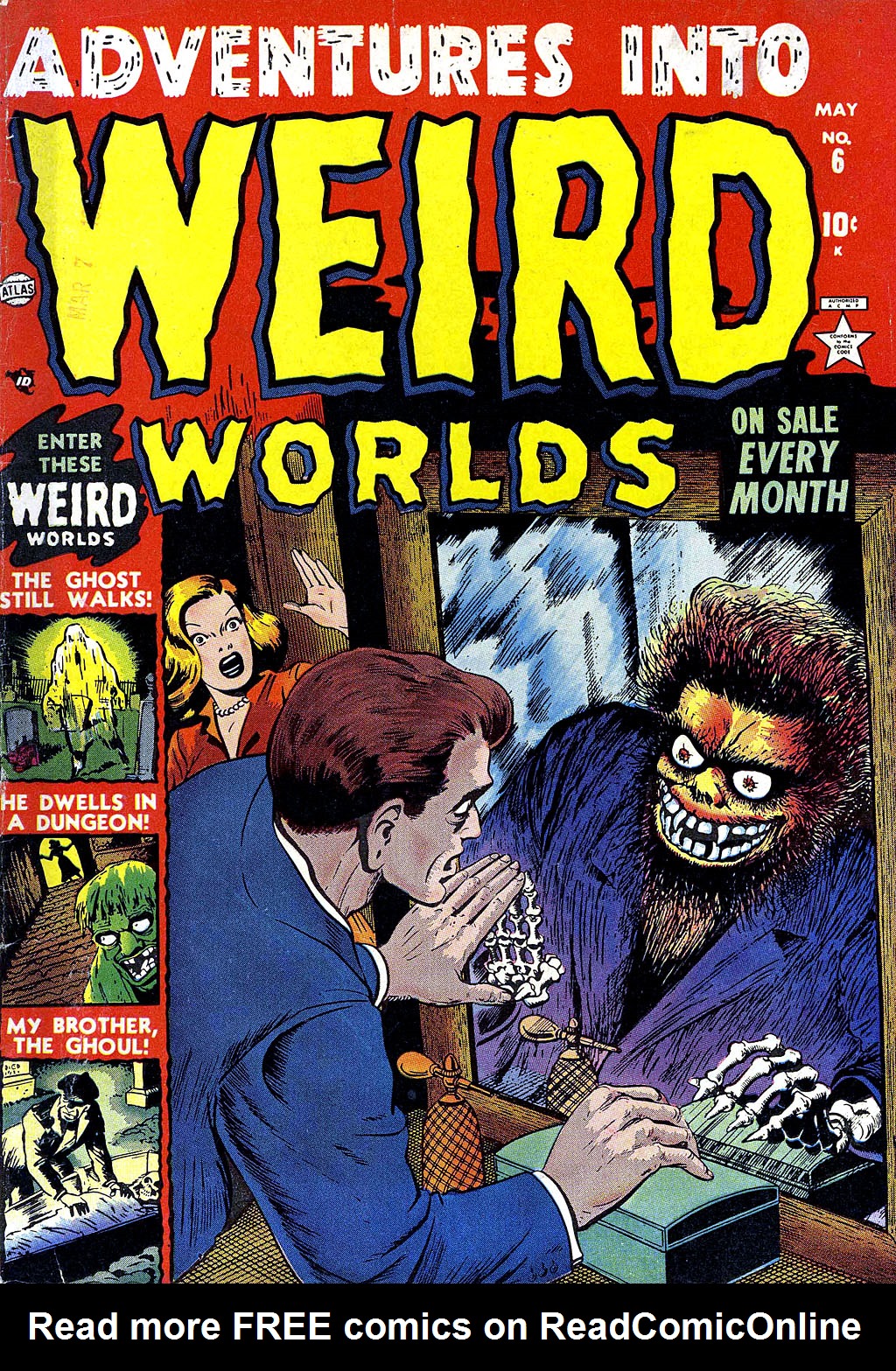 Read online Adventures into Weird Worlds comic -  Issue #6 - 1