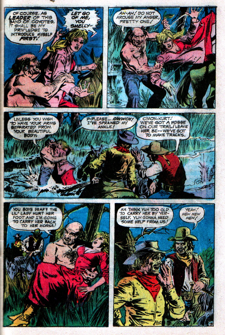 Read online Weird Western Tales (1972) comic -  Issue #21 - 17