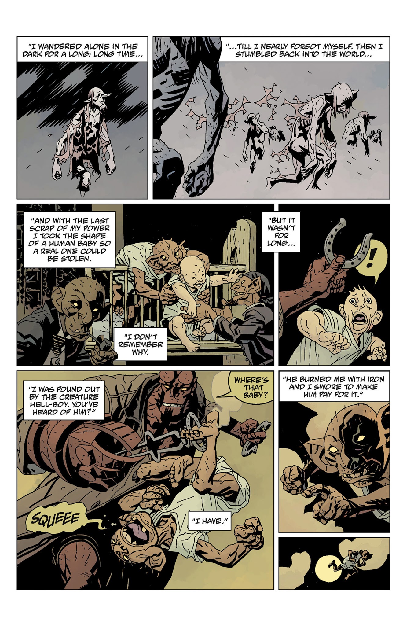 Read online Hellboy: The Wild Hunt comic -  Issue # TPB - 49
