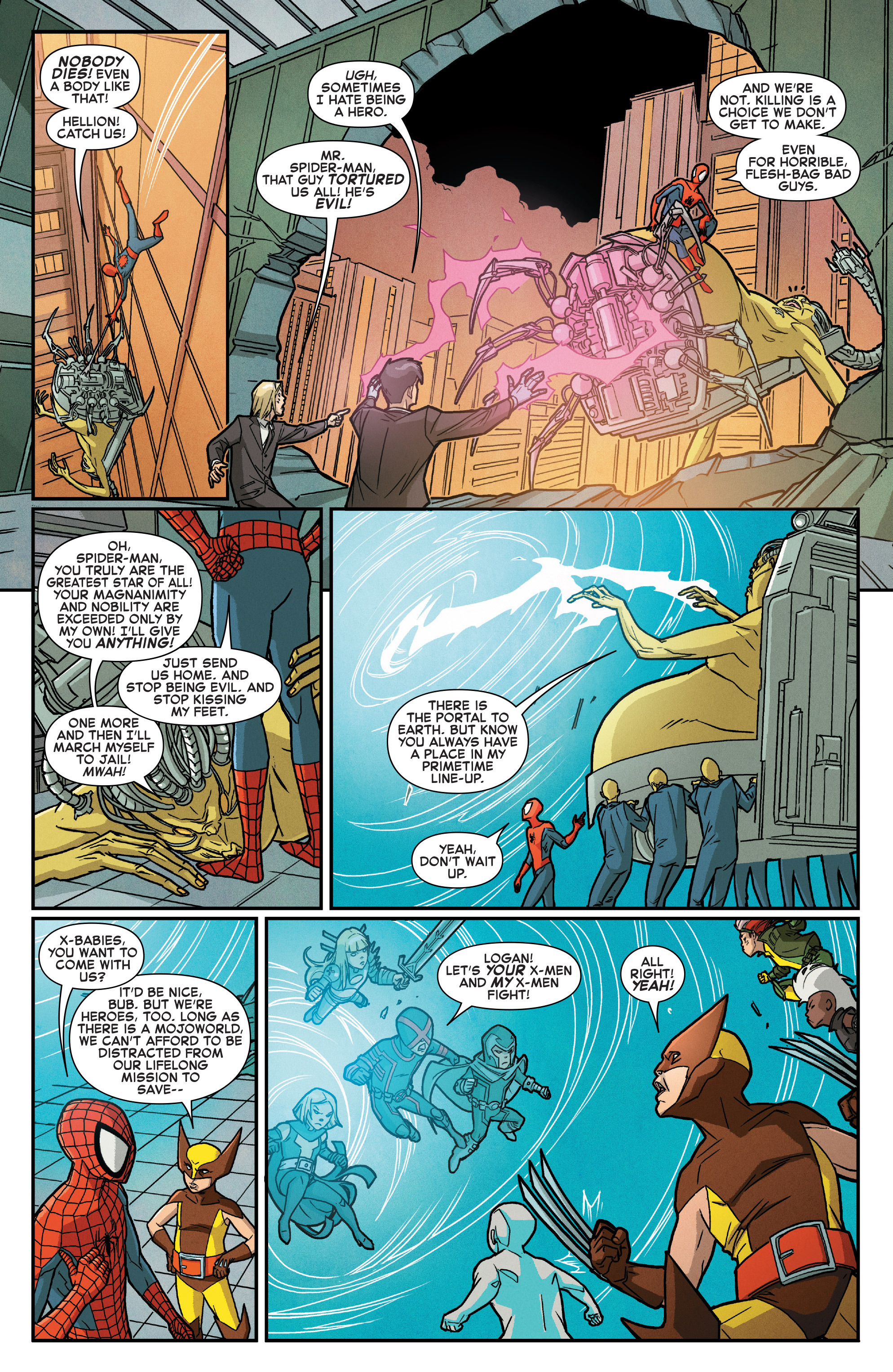 Read online Spider-Man & the X-Men comic -  Issue #3 - 21