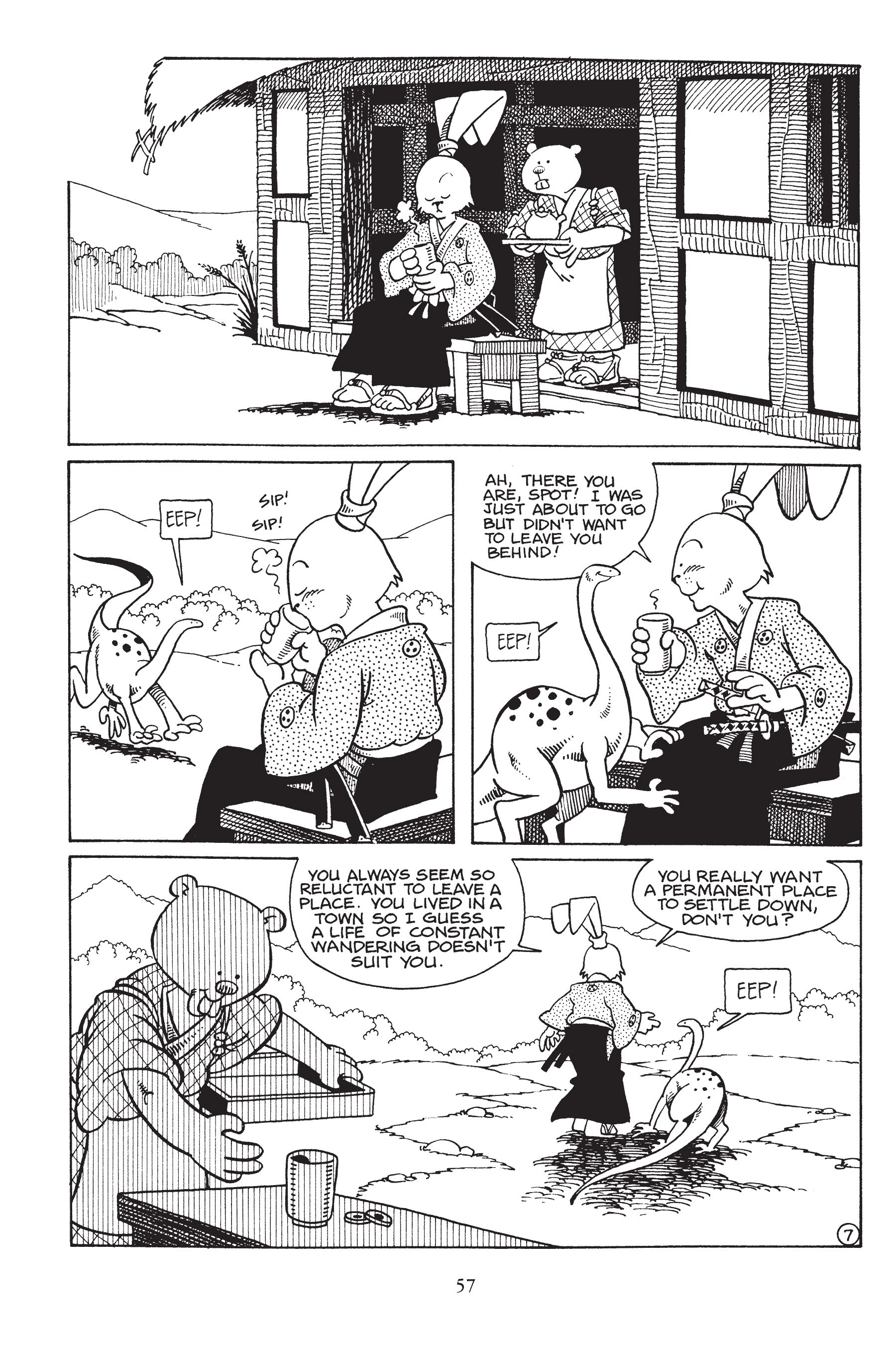 Read online Usagi Yojimbo (1987) comic -  Issue # _TPB 3 - 56