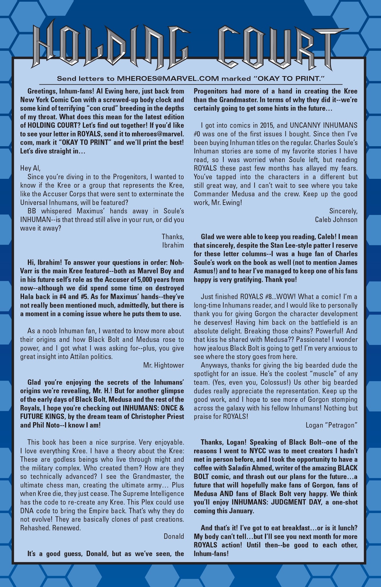 Read online Royals comic -  Issue #10 - 21