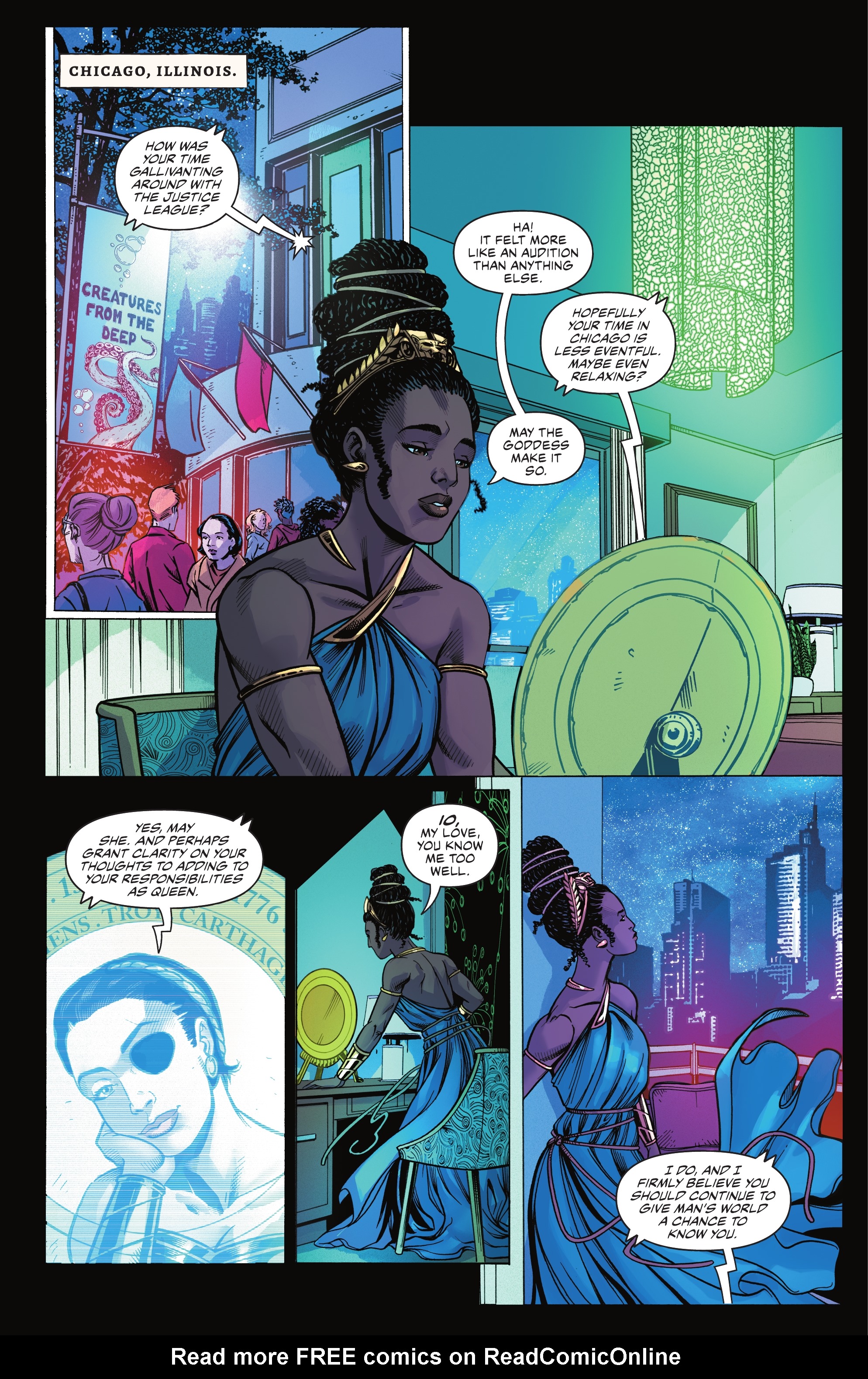 Read online Nubia and the Justice League Special comic -  Issue # Full - 32