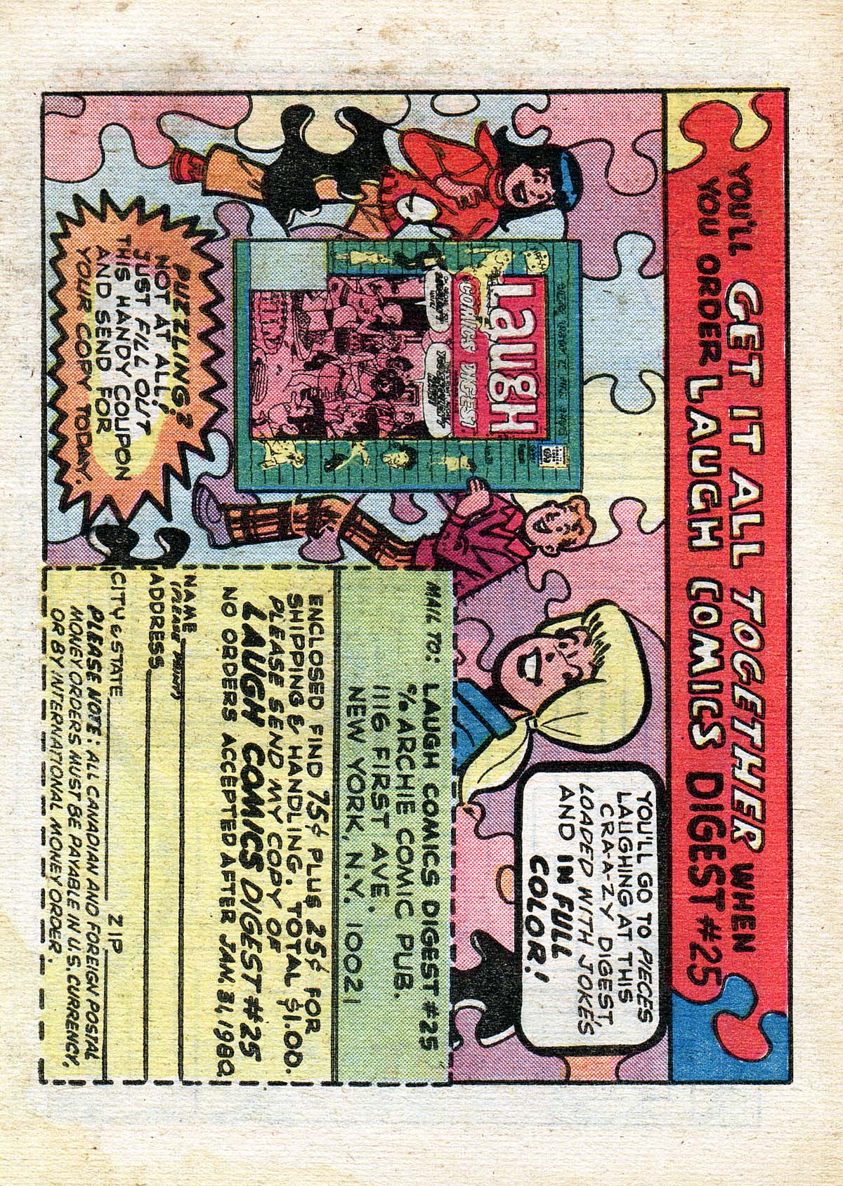 Read online Little Archie Comics Digest Magazine comic -  Issue #5 - 145