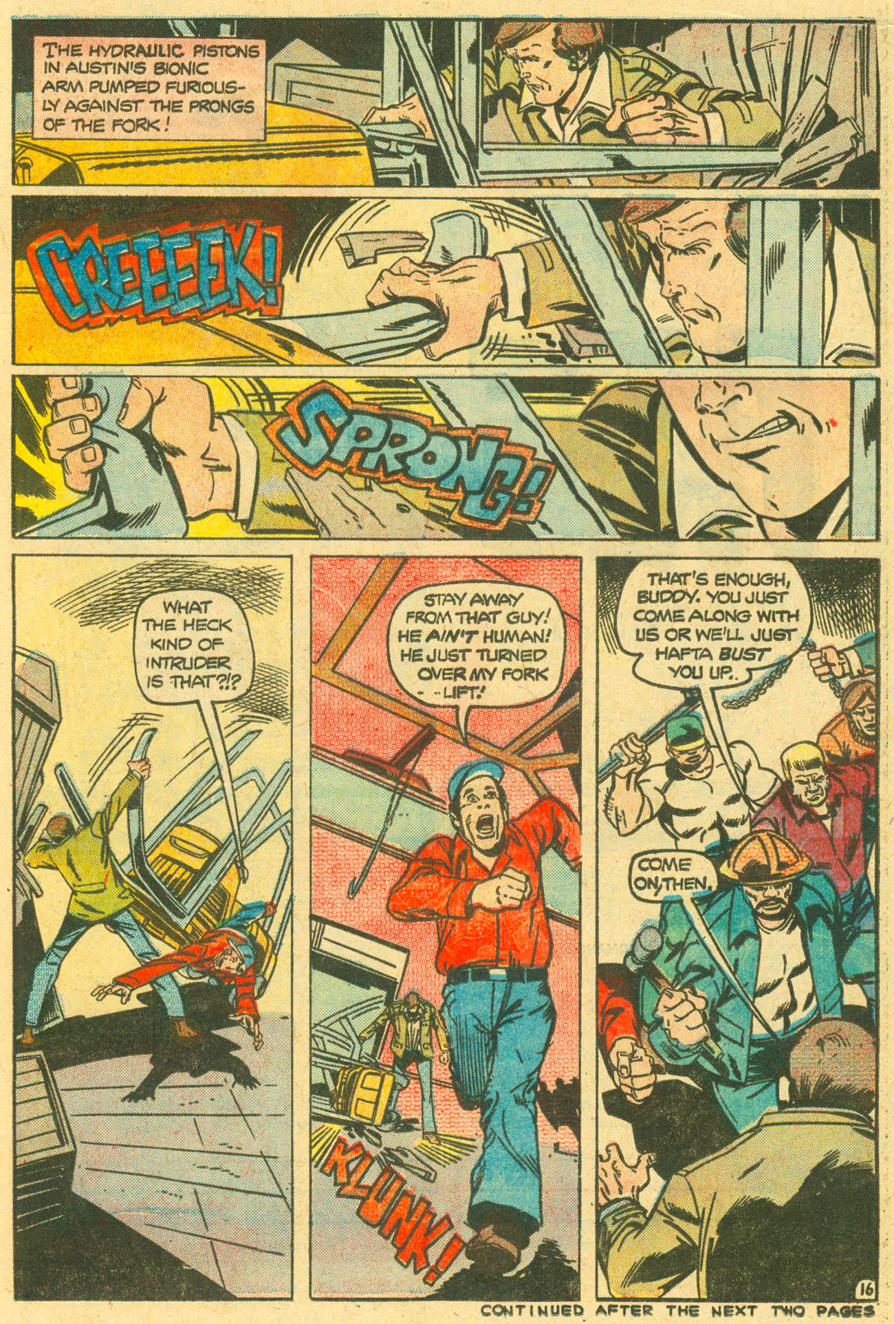 Read online The Six Million Dollar Man [comic] comic -  Issue #2 - 21