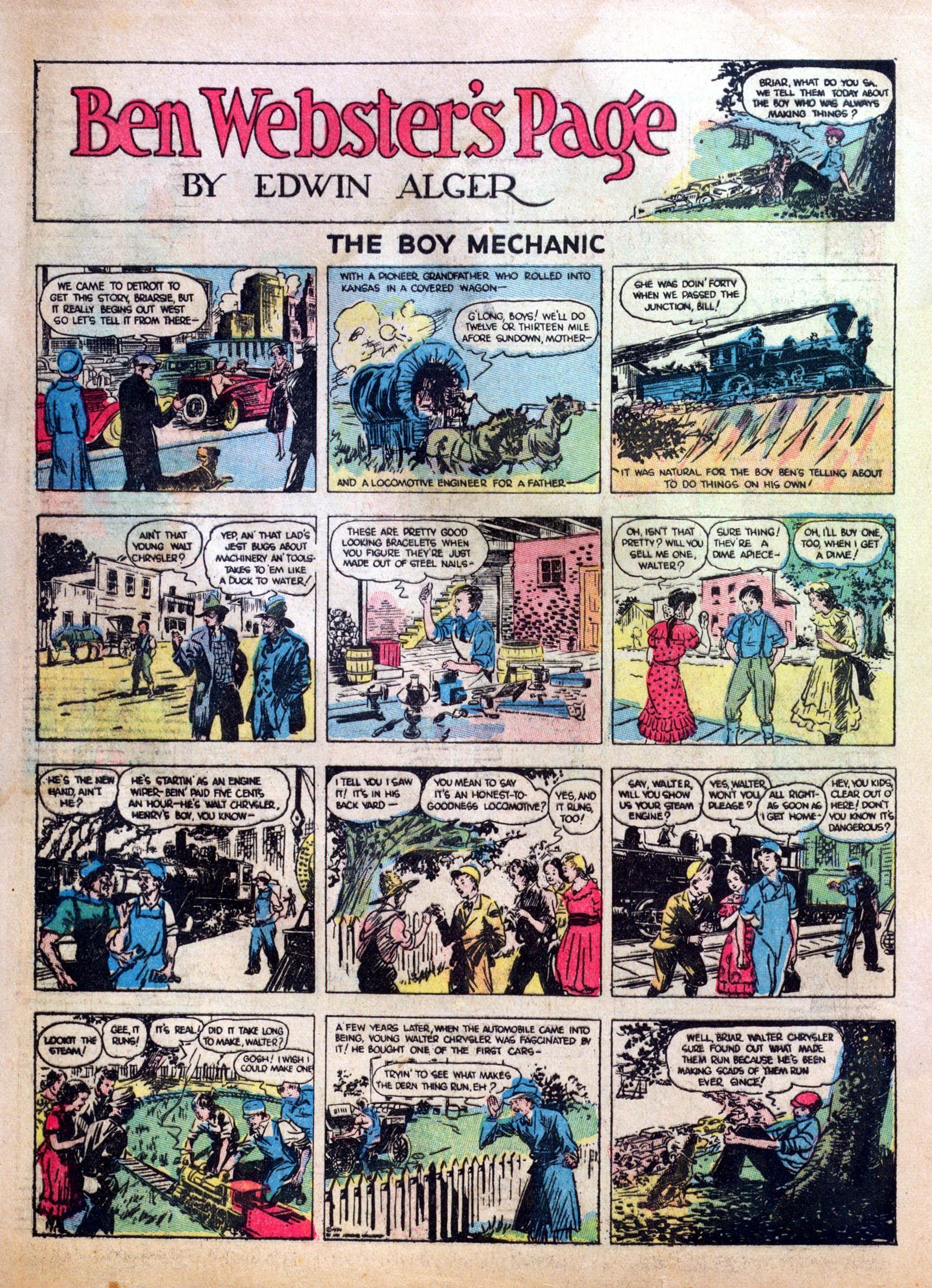 Read online Famous Funnies comic -  Issue #3 - 36