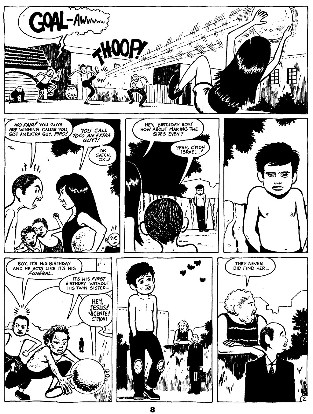 Read online Love and Rockets (1982) comic -  Issue #19 - 10