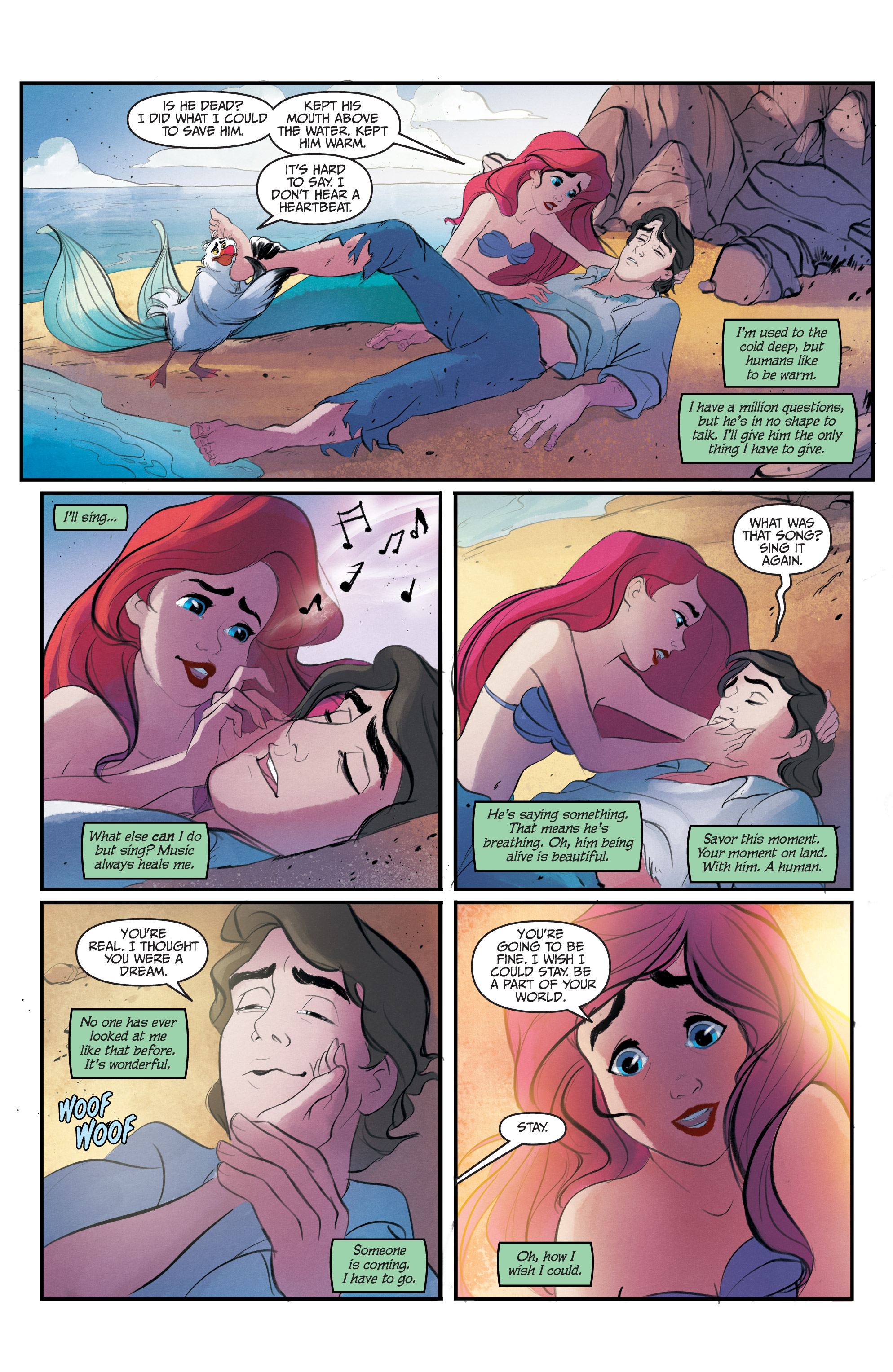 Read online Disney The Little Mermaid comic -  Issue #1 - 20