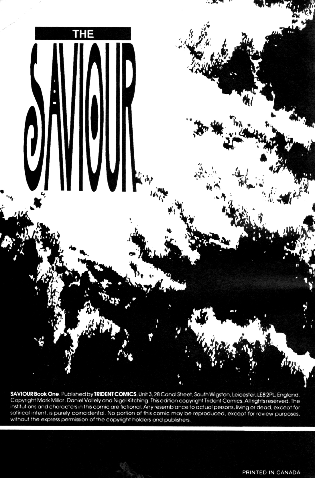 Read online Saviour comic -  Issue # TPB - 2