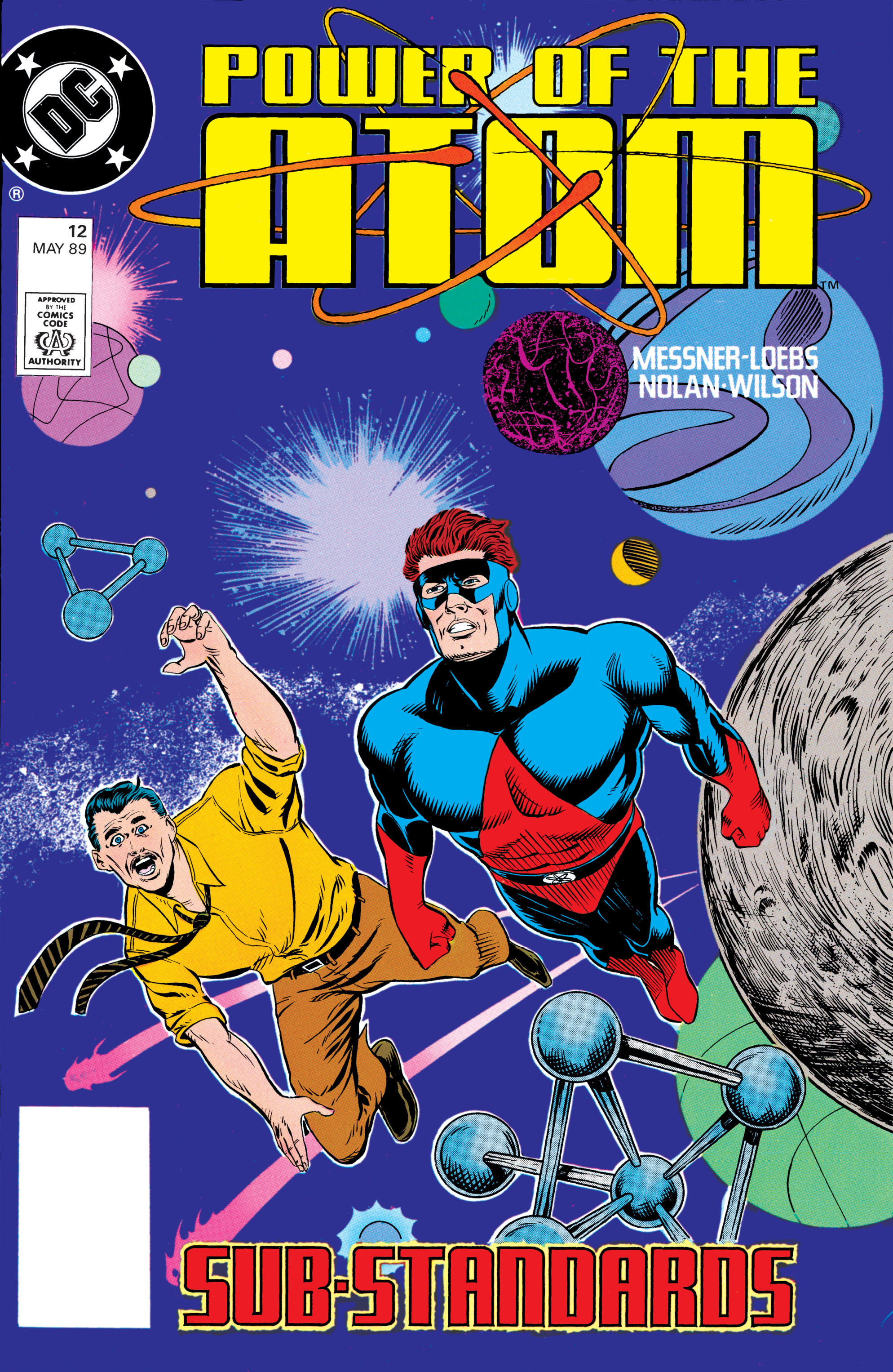 Read online Power of the Atom comic -  Issue #12 - 1
