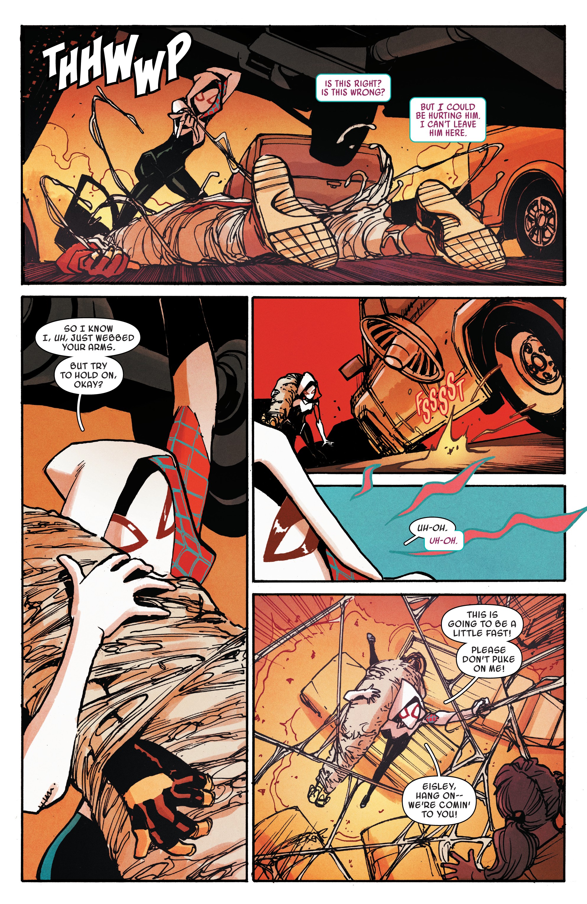 Read online Spider-Gwen: Ghost-Spider comic -  Issue #7 - 20