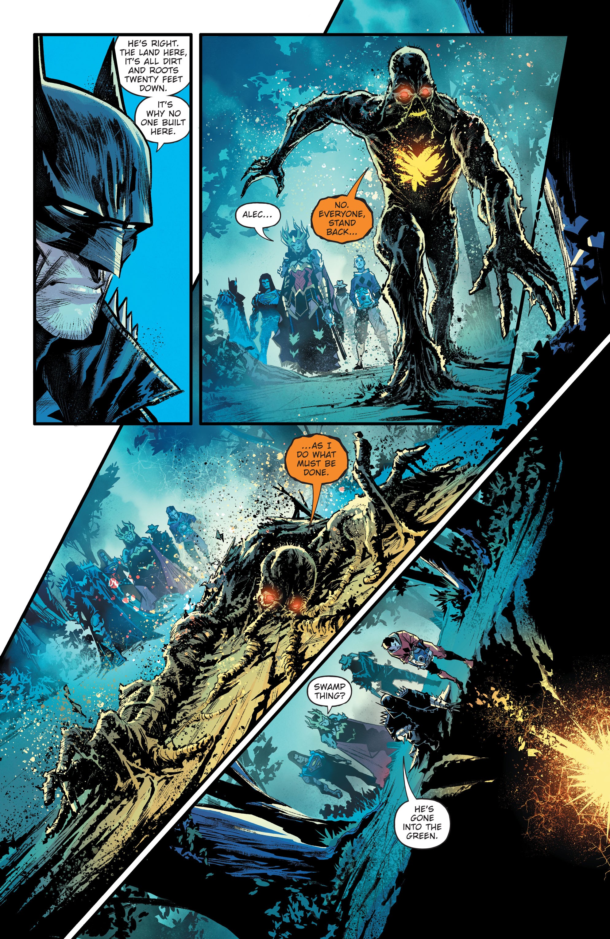 Read online Dark Nights: Death Metal comic -  Issue # _Trinity Crisis - 11
