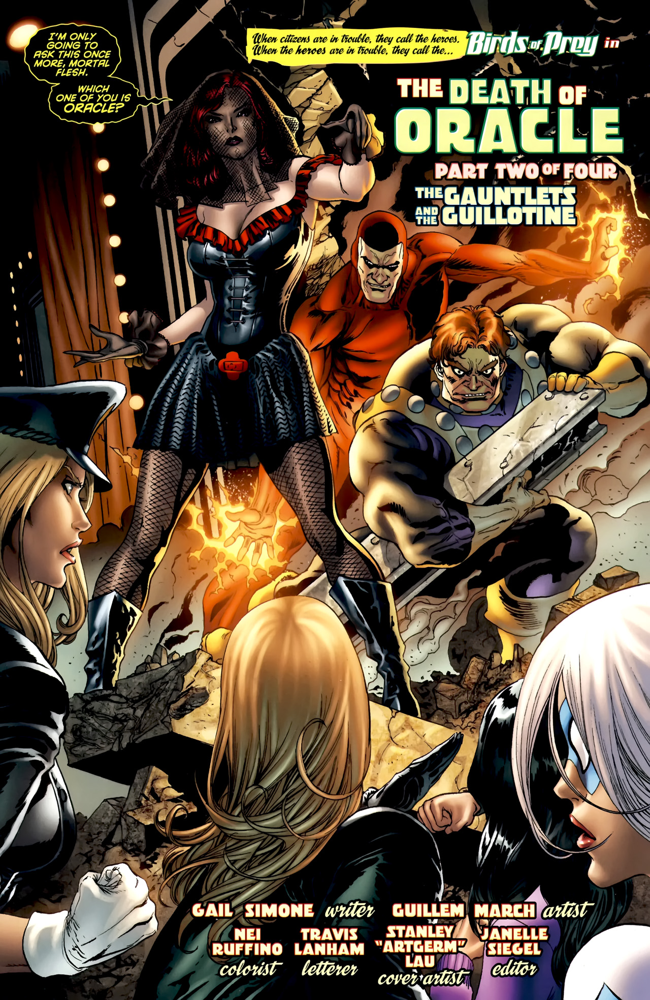 Read online Birds of Prey (2010) comic - Issue #8