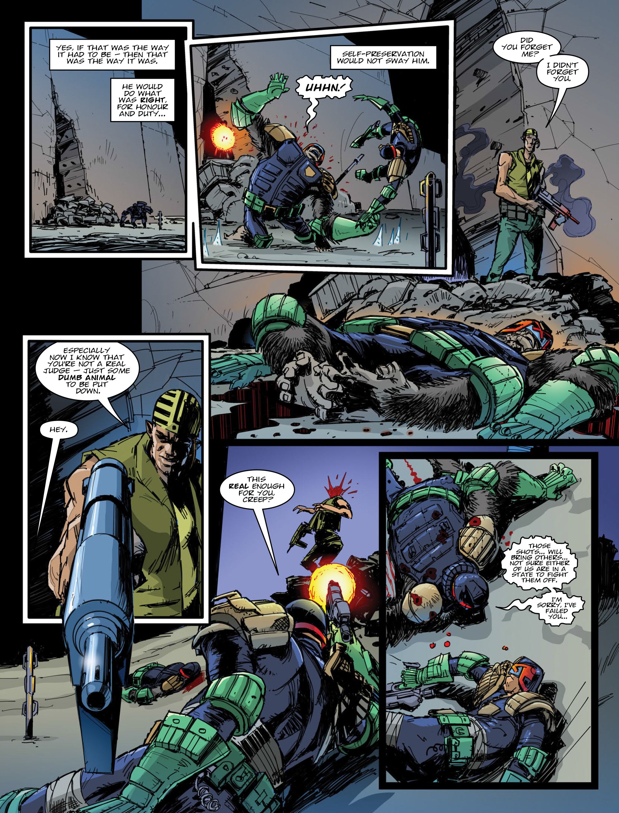 Read online Judge Dredd Megazine (Vol. 5) comic -  Issue #377 - 12